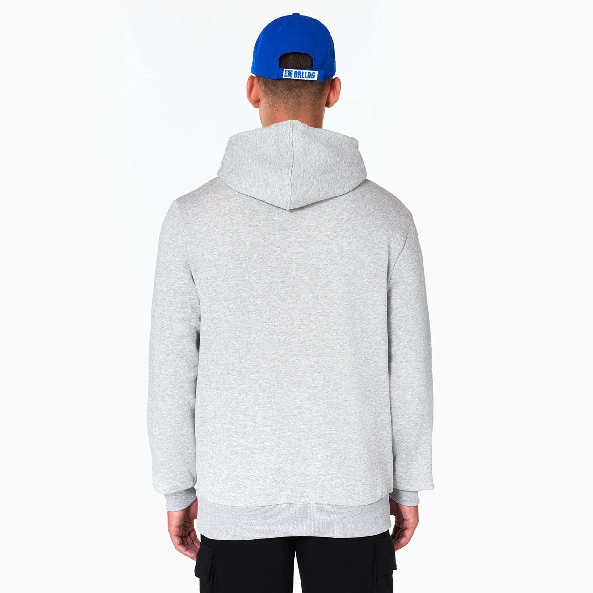 Dallas Mavericks NBA Grey Pullover Hoodie - Image 7