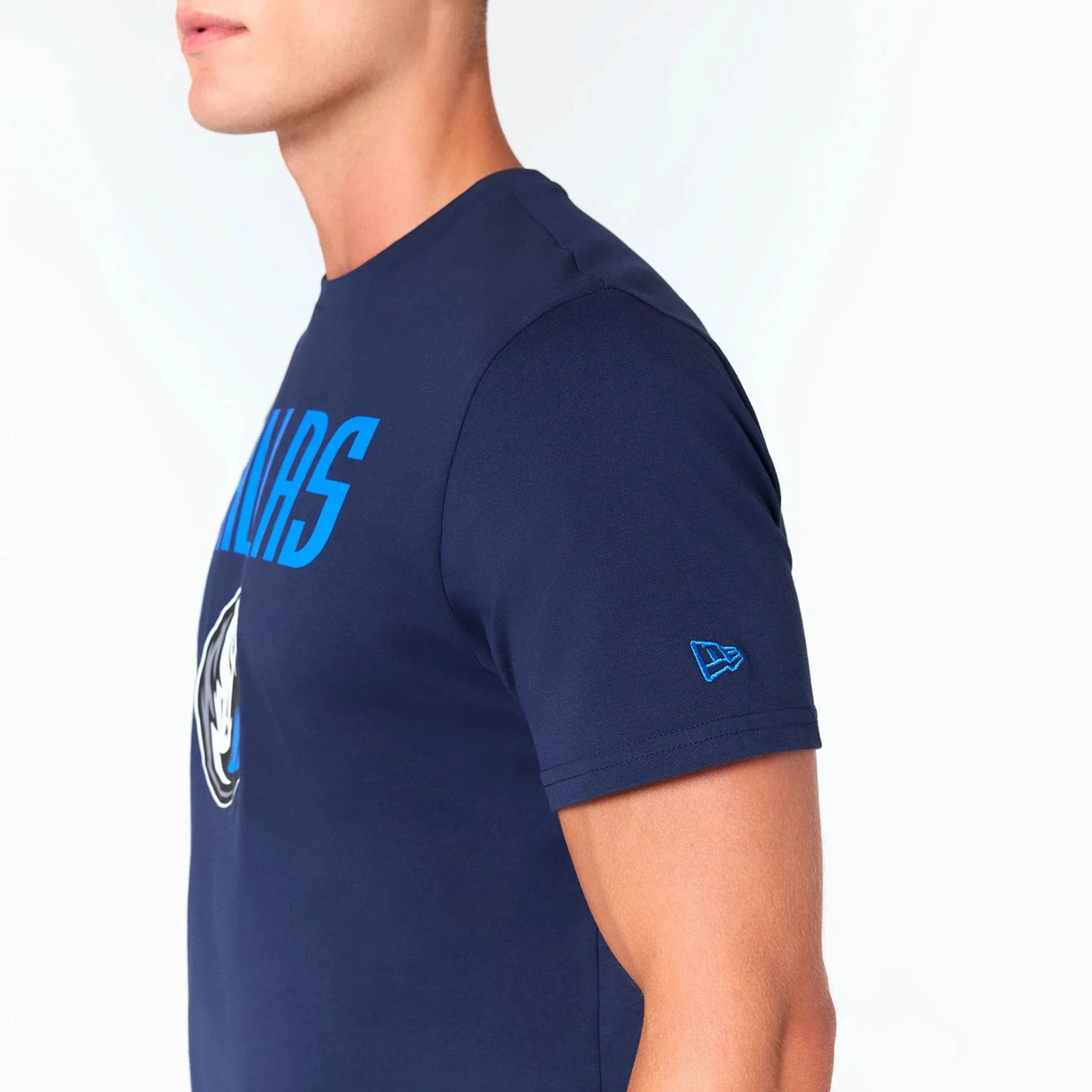 Dallas Mavericks NBA Navy T-Shirt - Image 4