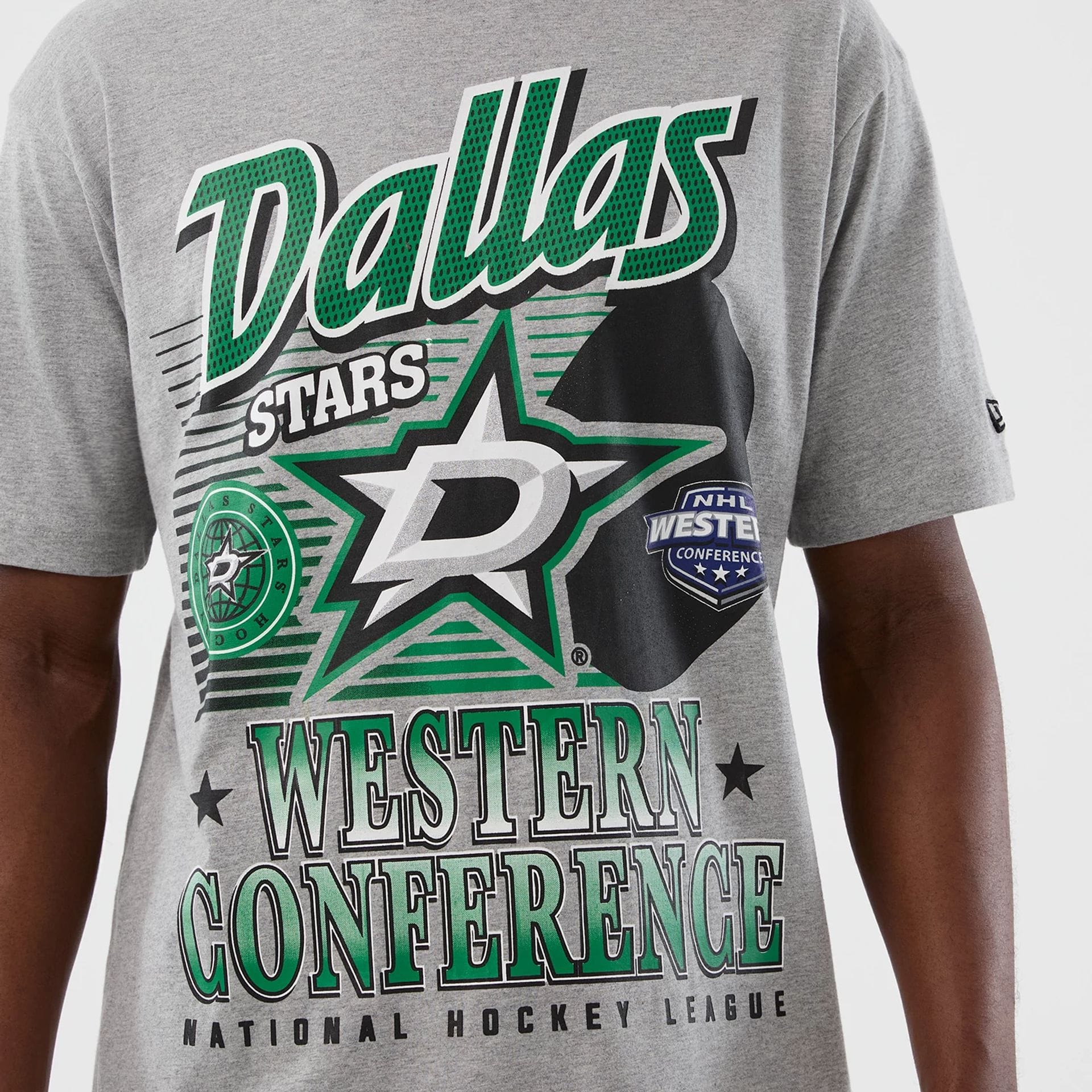 Dallas Stars NHL Sport Classic Grey T-Shirt - Image 3