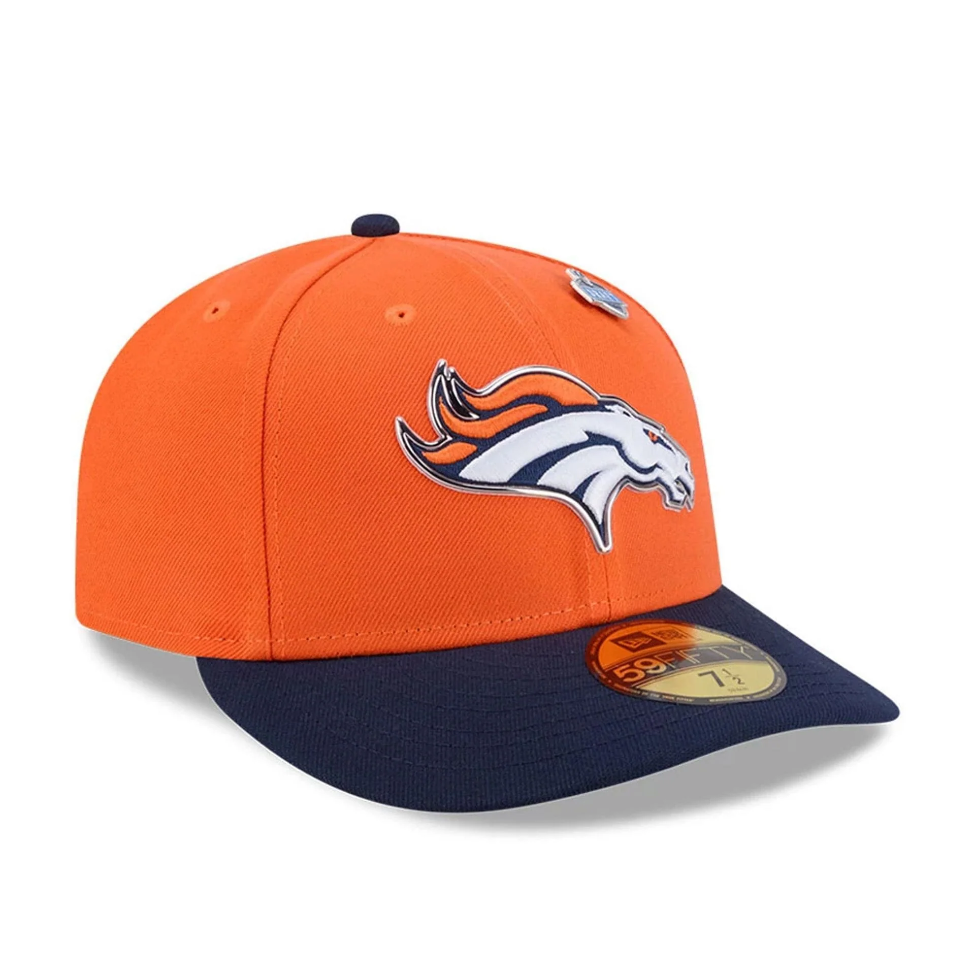 Denver Broncos NFL Draft 2026 Orange 59FIFTY Fitted Cap - Image 4