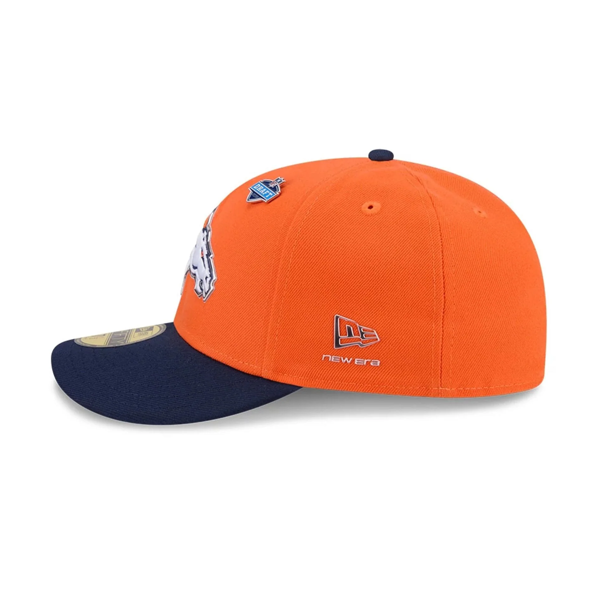 Denver Broncos NFL Draft 2026 Orange 59FIFTY Fitted Cap - Image 6