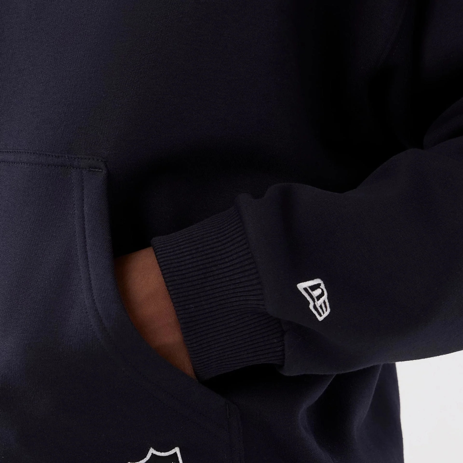 Denver Broncos NFL International Series Games 2025 Navy Premium Pullover Hoodie - Image 6