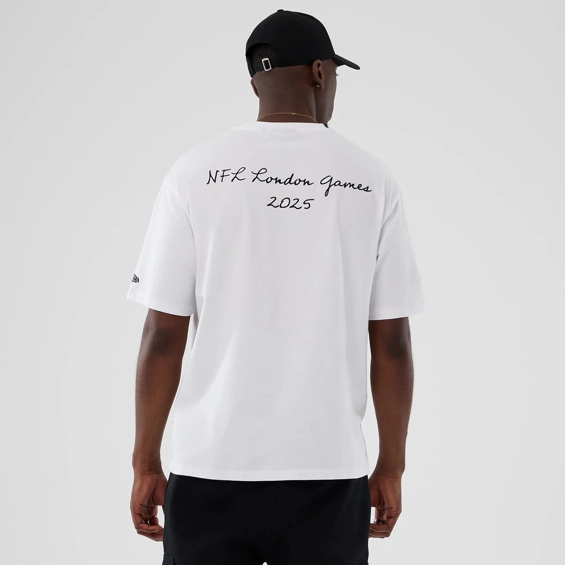 Denver Broncos NFL International Series Games 2025 White Premium T-Shirt - Image 2