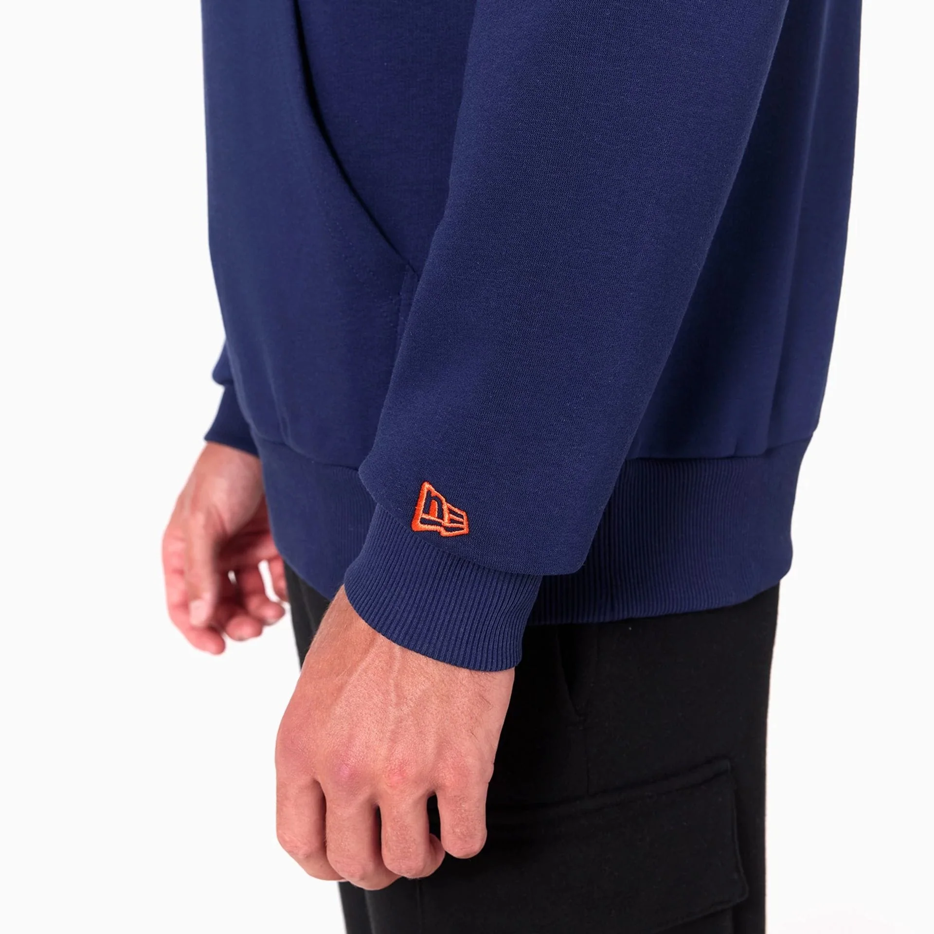 Denver Broncos NFL Navy Pullover Hoodie - Image 6