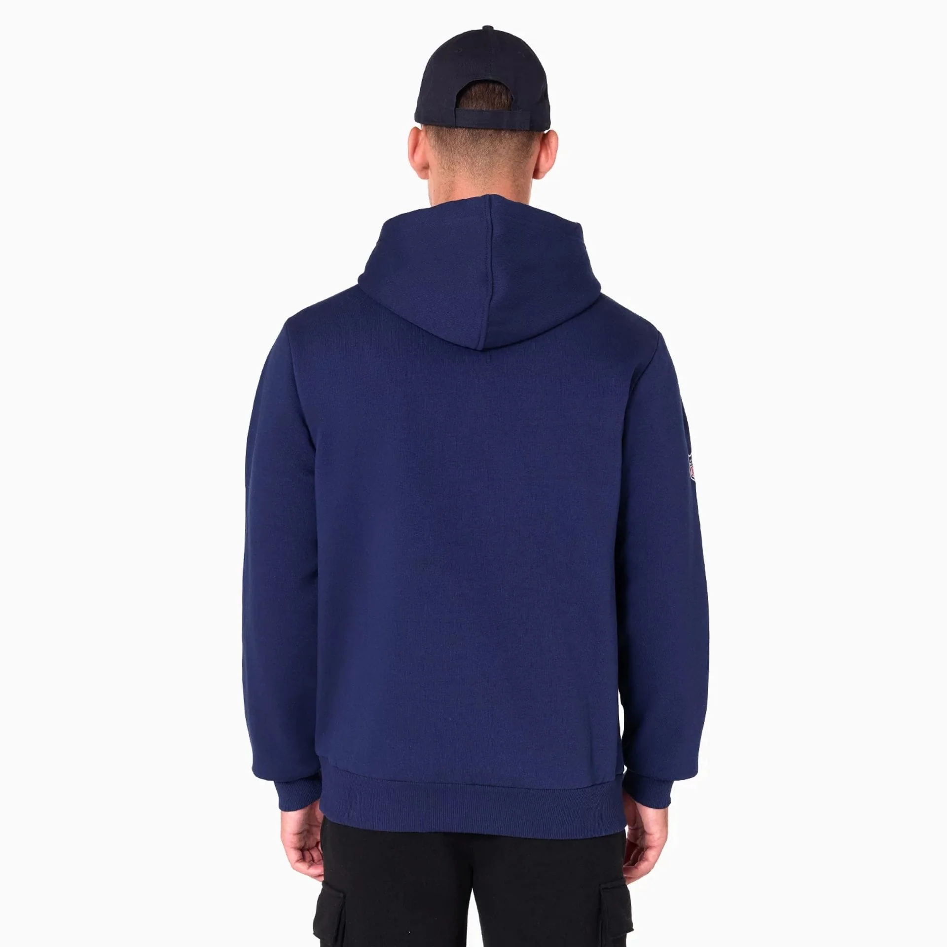 Denver Broncos NFL Navy Pullover Hoodie - Image 7