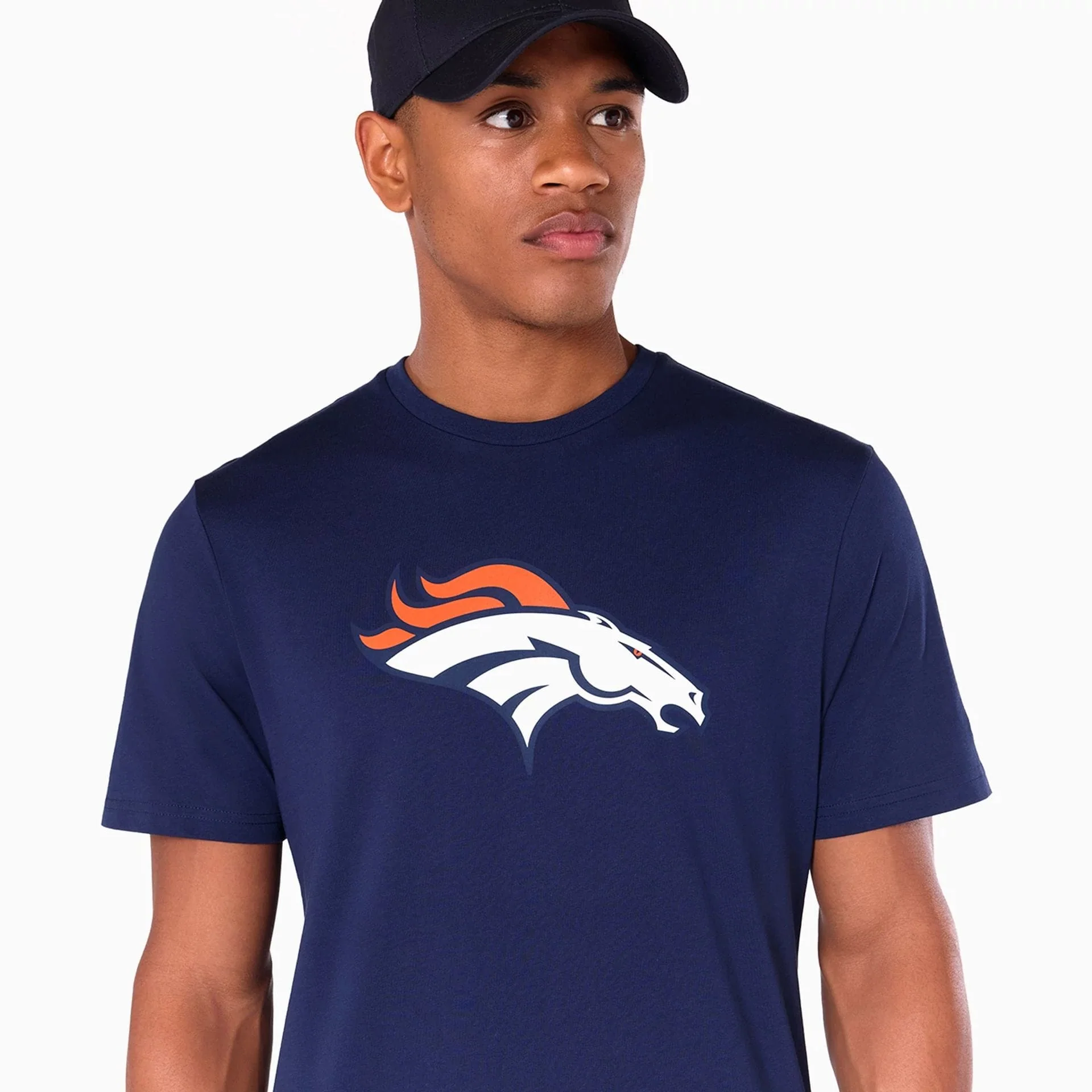 Denver Broncos NFL Navy T-Shirt - Image 5