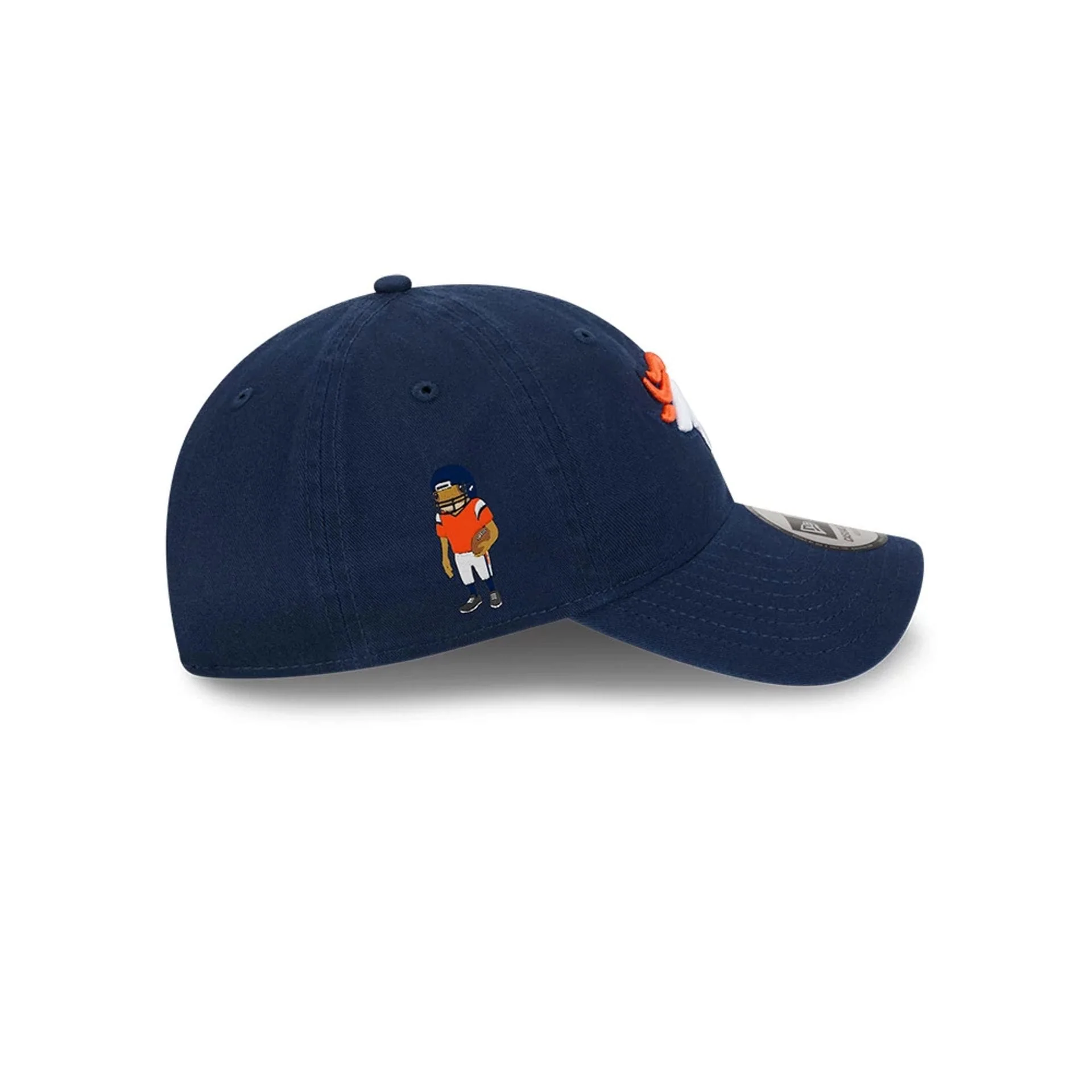 Denver Broncos NFL X Bad Bunny Navy Casual Classic Adjustable Cap - Image 4