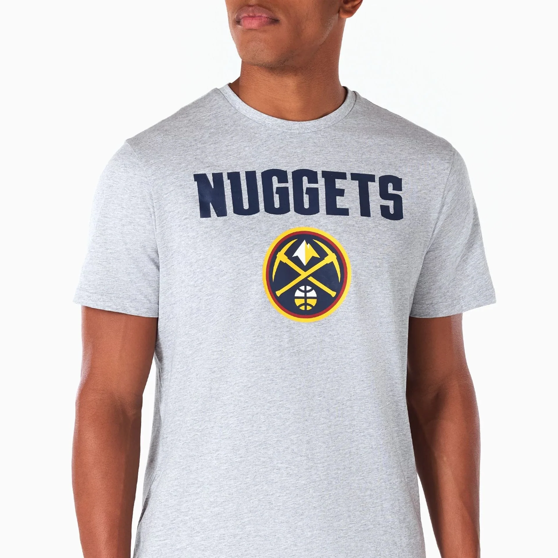 Denver Nuggets NBA Grey T-Shirt - Image 2