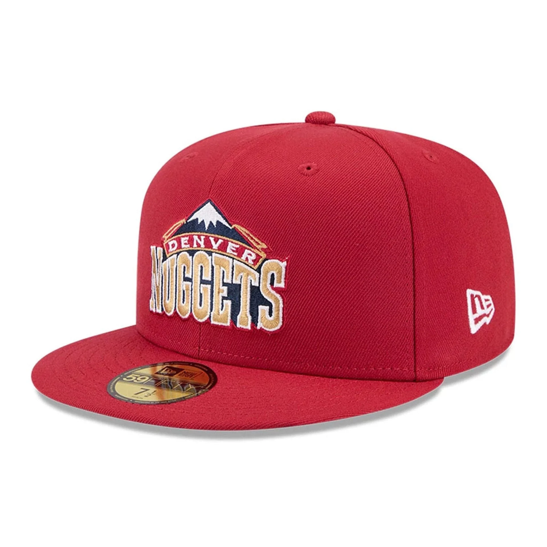 Denver Nuggets NBA Hardwood Classic Dark Red 59FIFTY Fitted Cap - Image 4