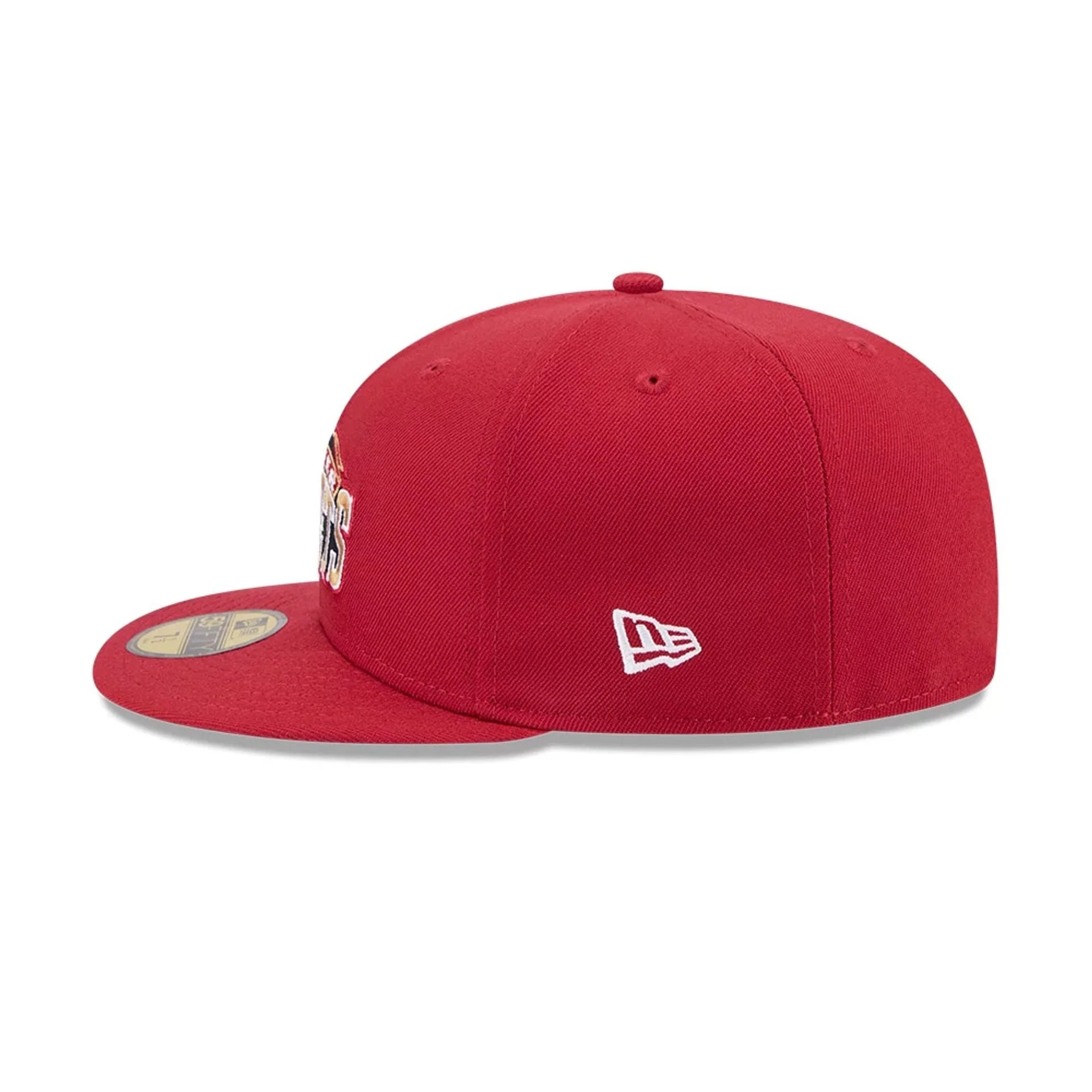 Denver Nuggets NBA Hardwood Classic Dark Red 59FIFTY Fitted Cap - Image 6