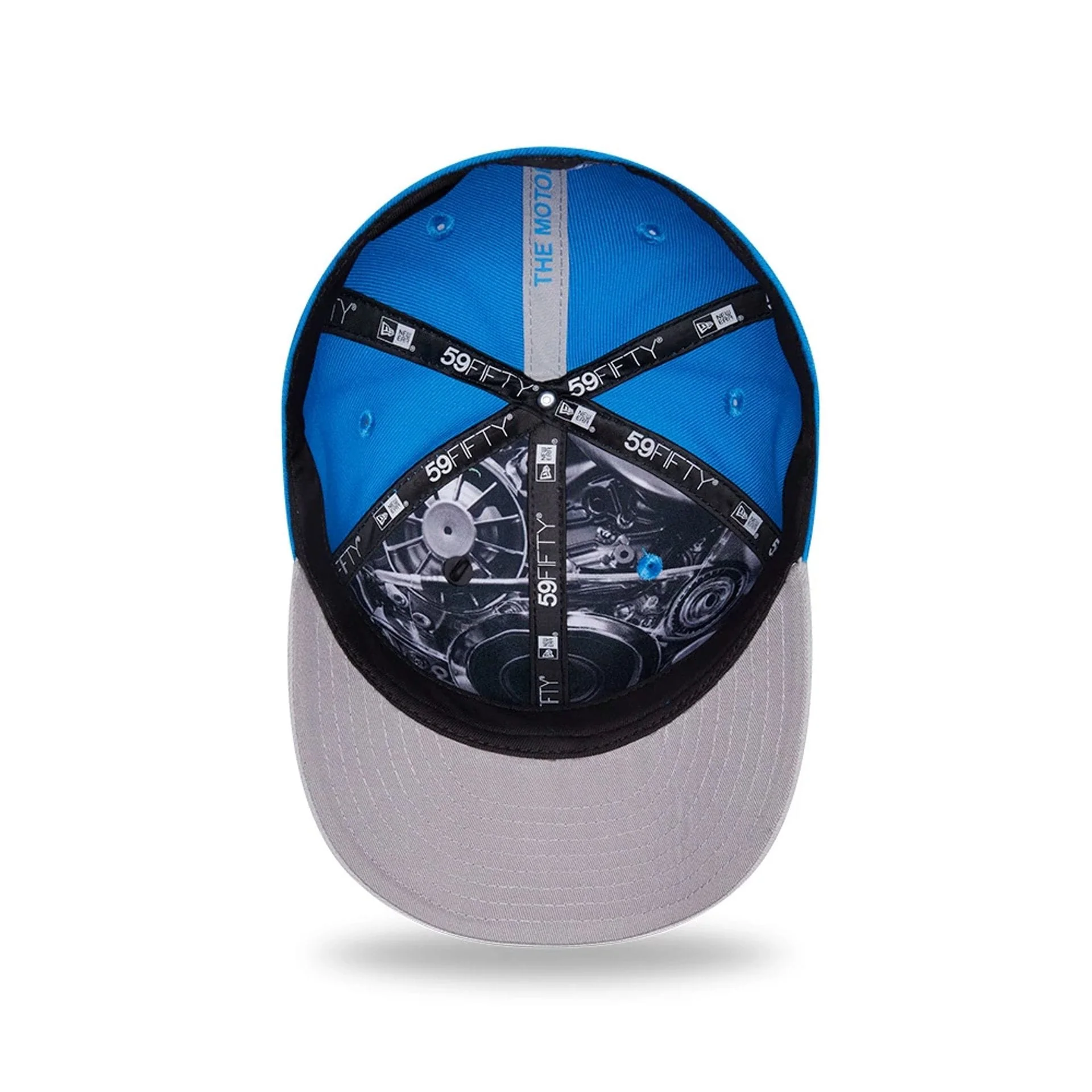 Detroit Lions NFL Draft 2026 Blue 59FIFTY Fitted Cap - Image 2