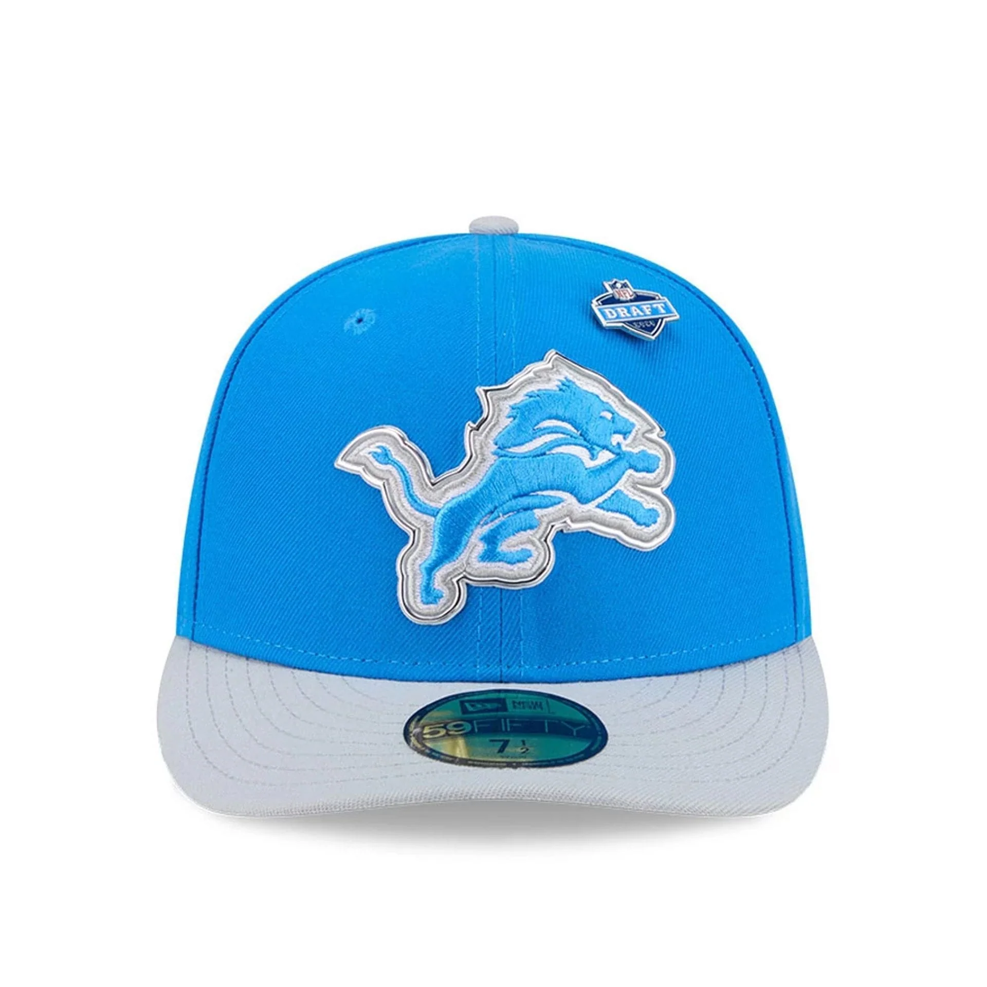 Detroit Lions NFL Draft 2026 Blue 59FIFTY Fitted Cap - Image 3