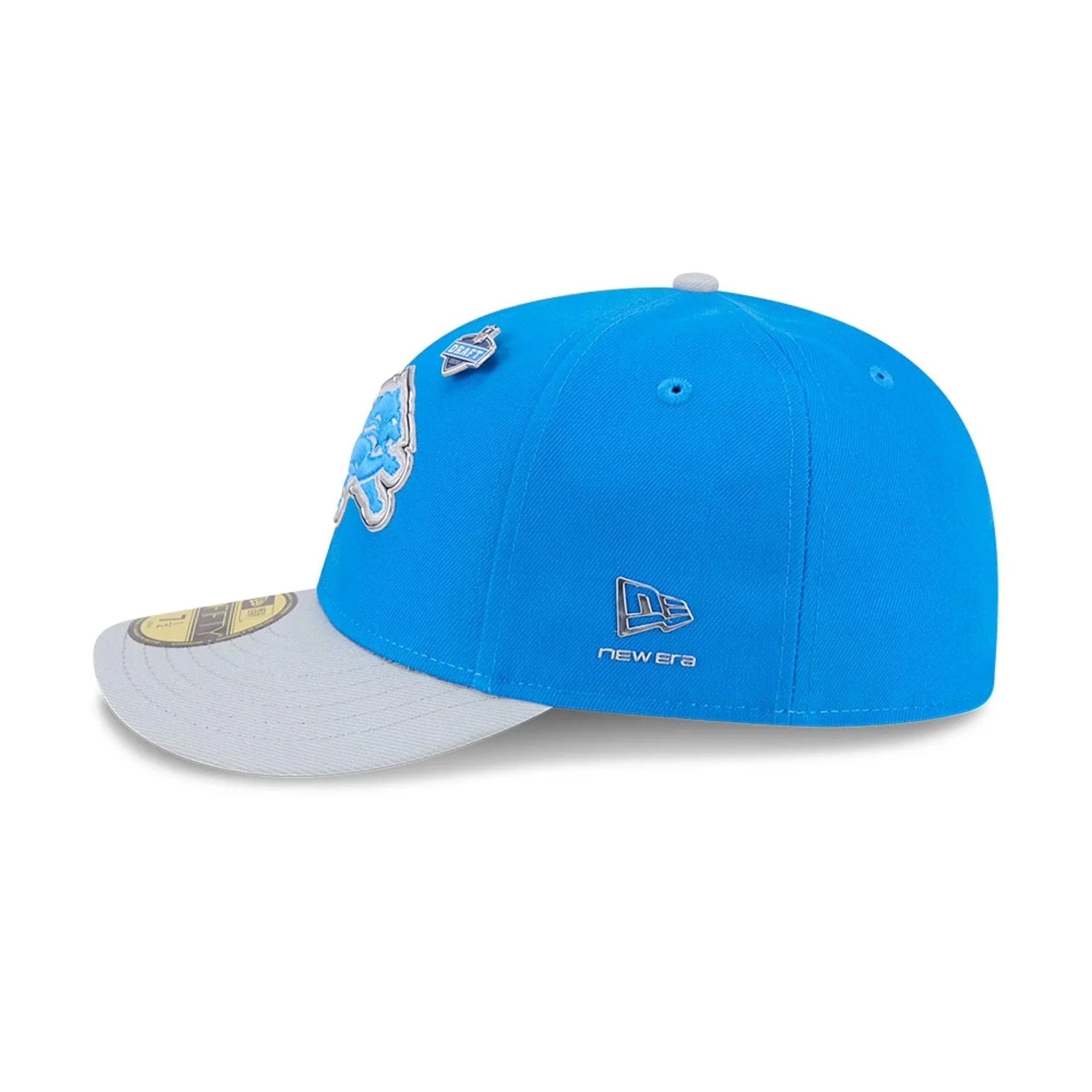 Detroit Lions NFL Draft 2026 Blue 59FIFTY Fitted Cap - Image 6