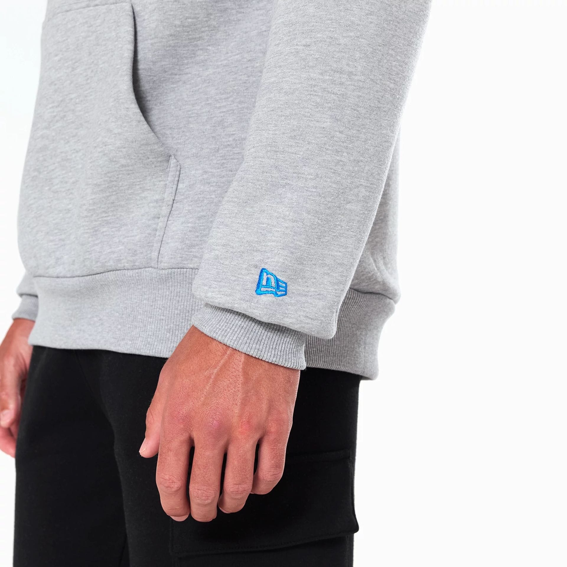 Detroit Lions NFL Grey Pullover Hoodie - Image 3