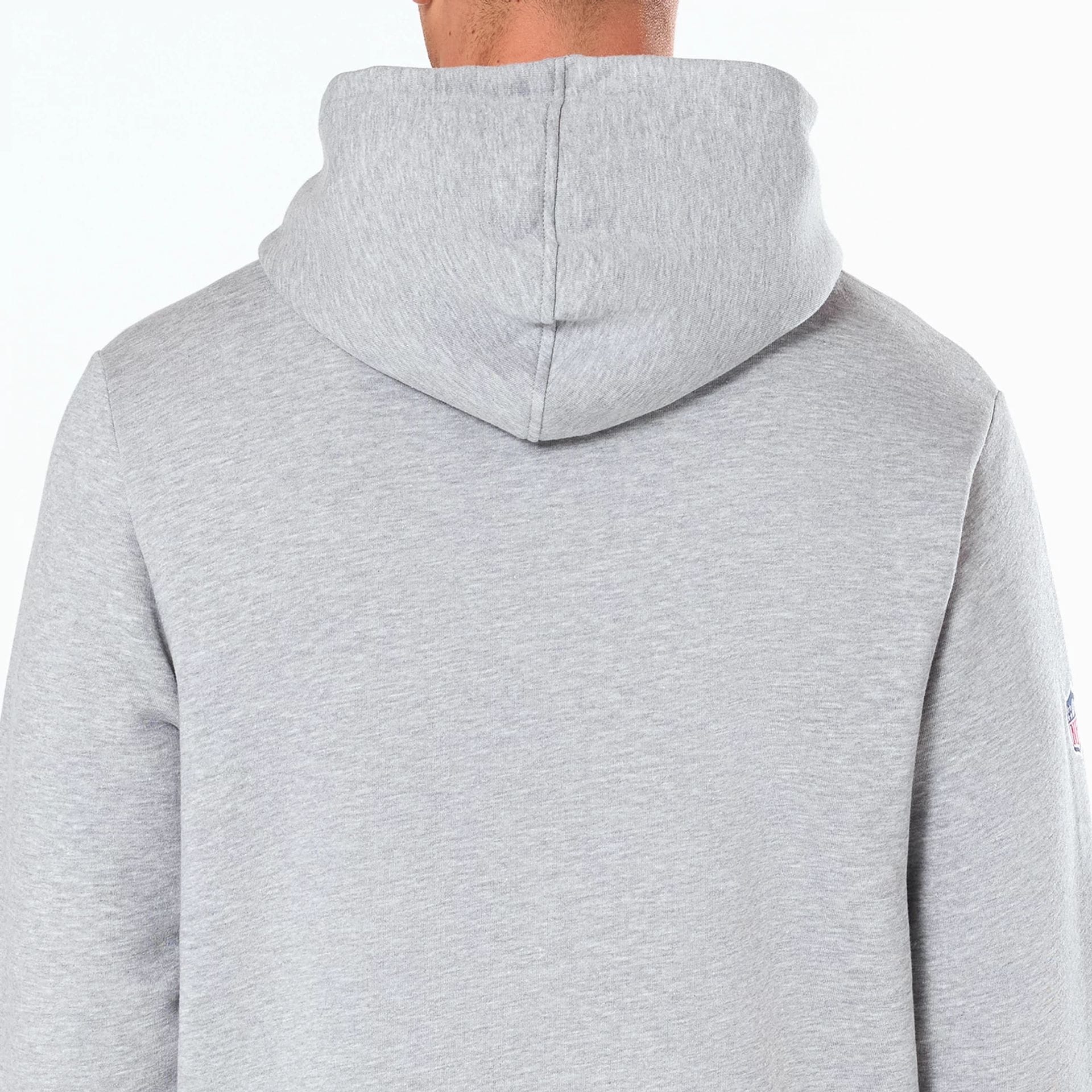 Detroit Lions NFL Grey Pullover Hoodie - Image 6