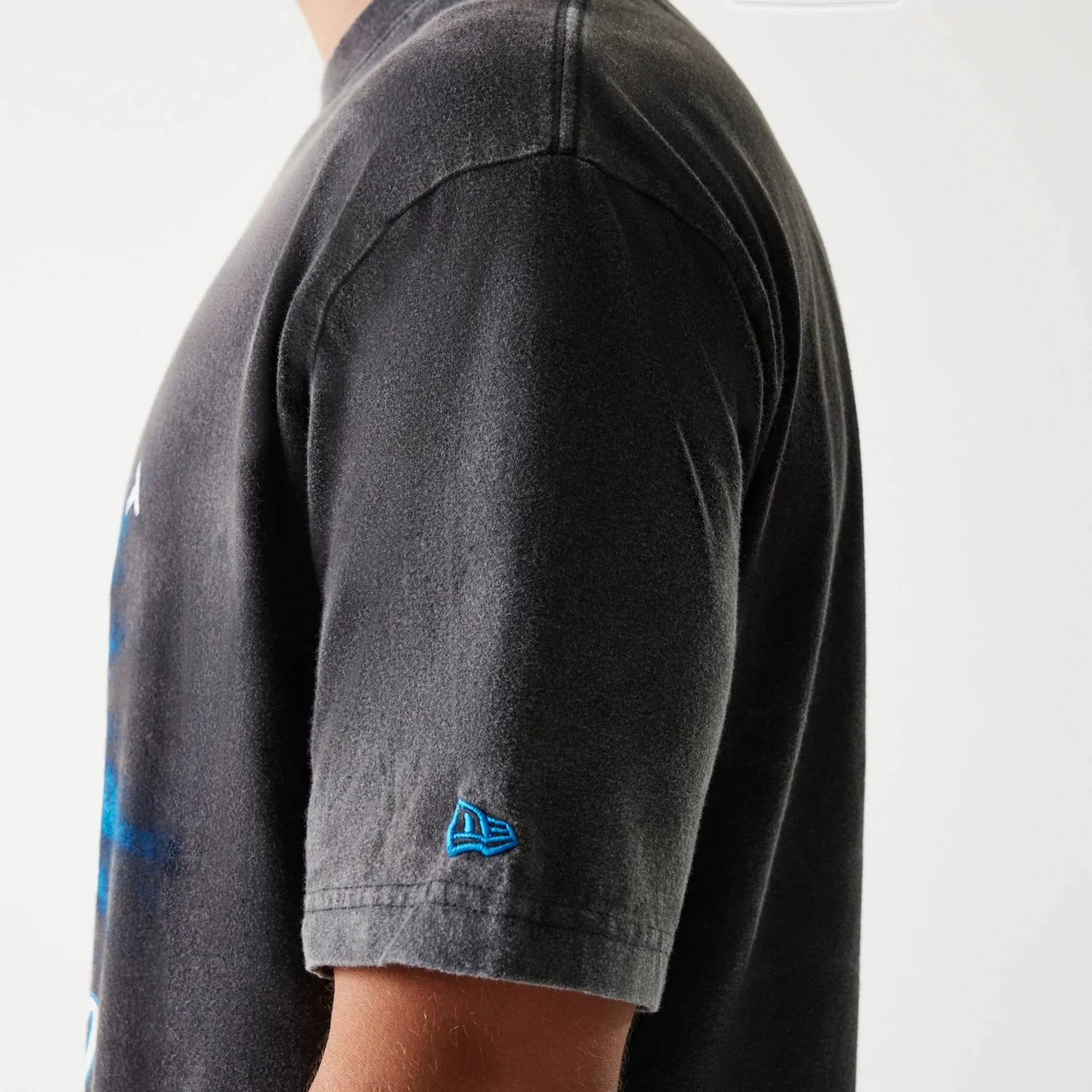 Detroit Lions NFL Sport Night Black T-Shirt - Image 3
