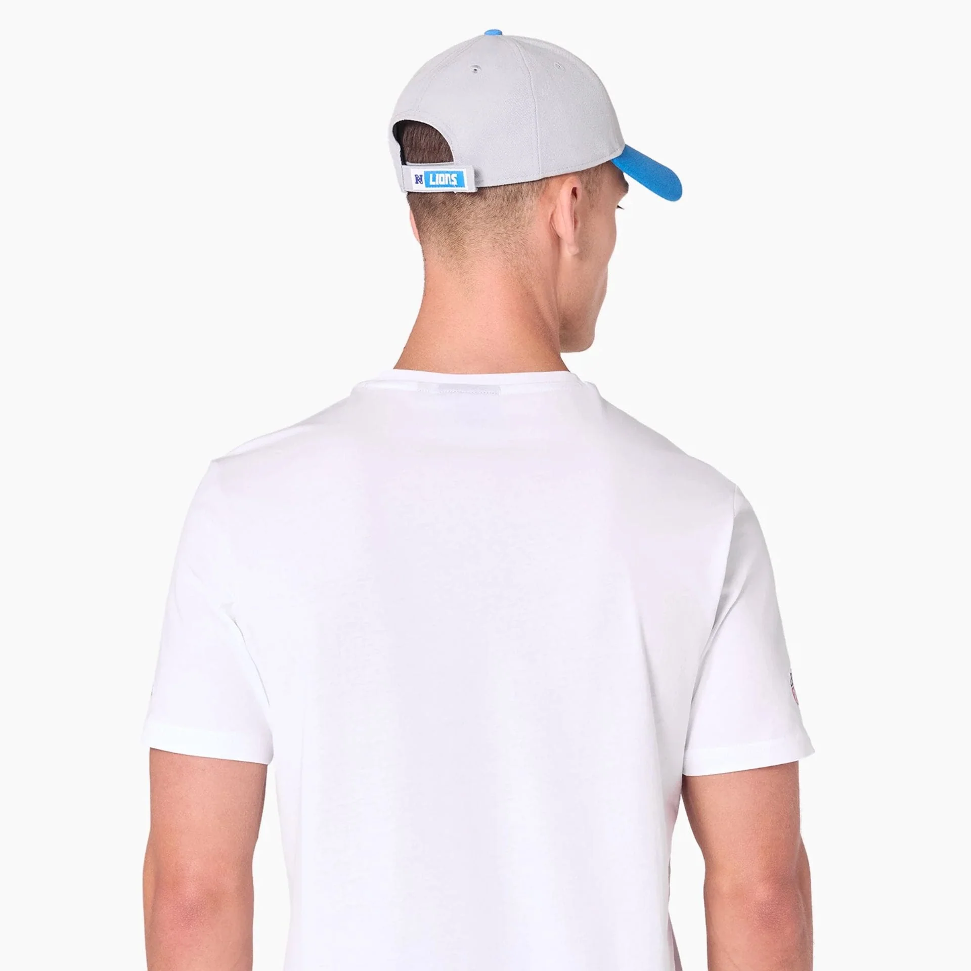 Detroit Lions NFL White T-Shirt - Image 6