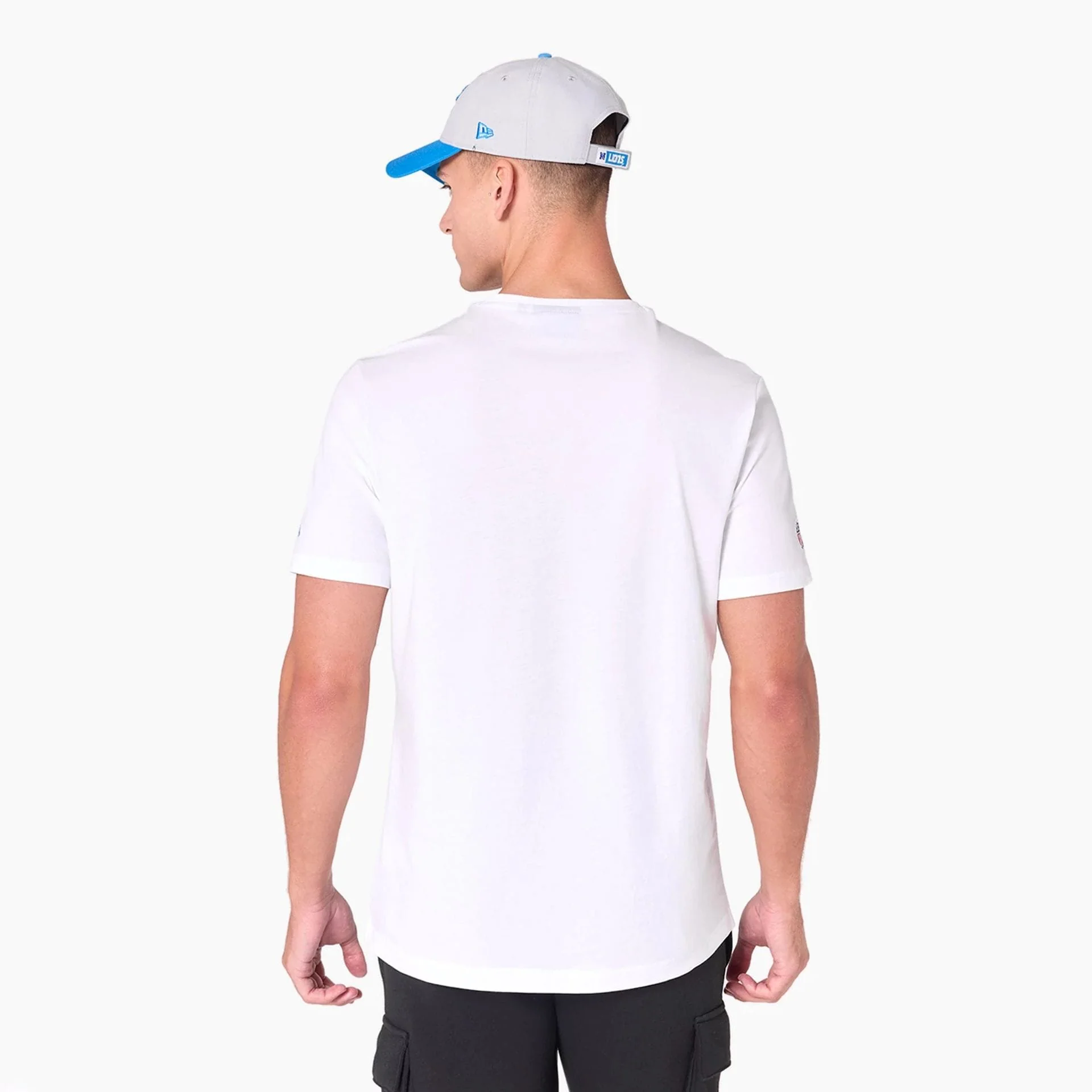 Detroit Lions NFL White T-Shirt - Image 7