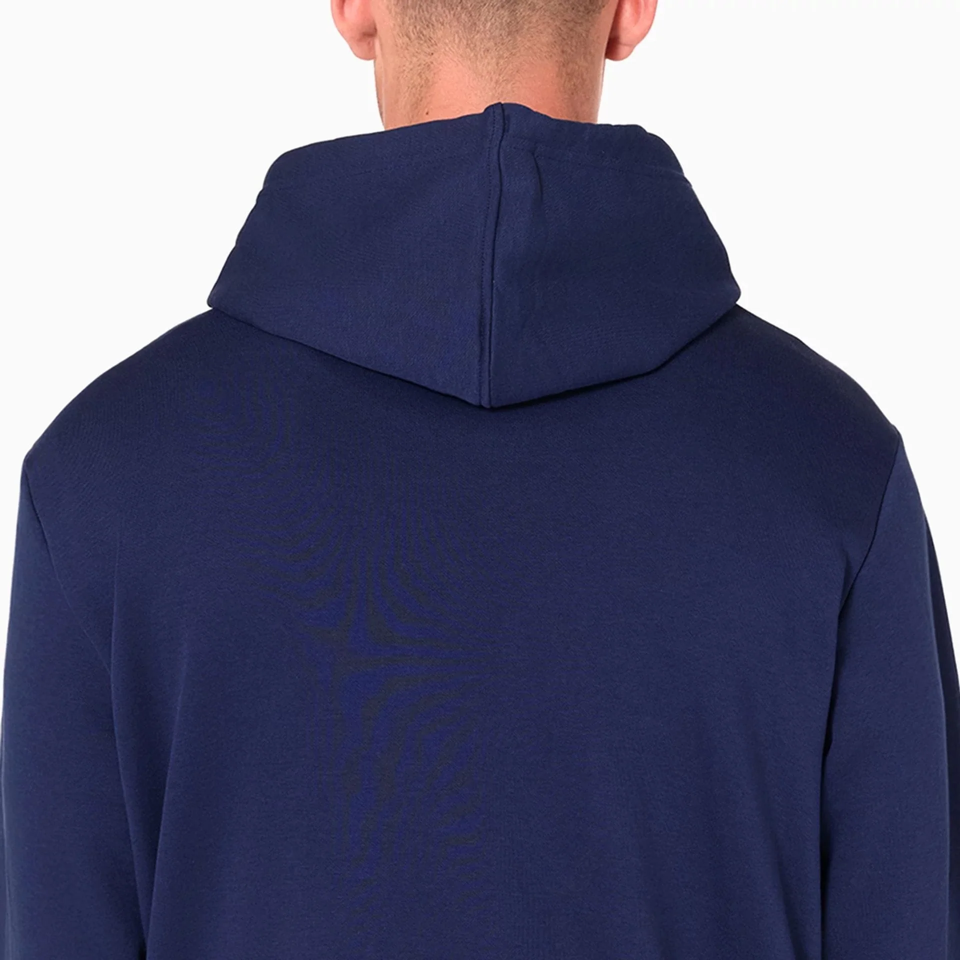 Detroit Pistons NBA Navy Pullover Hoodie - Image 2