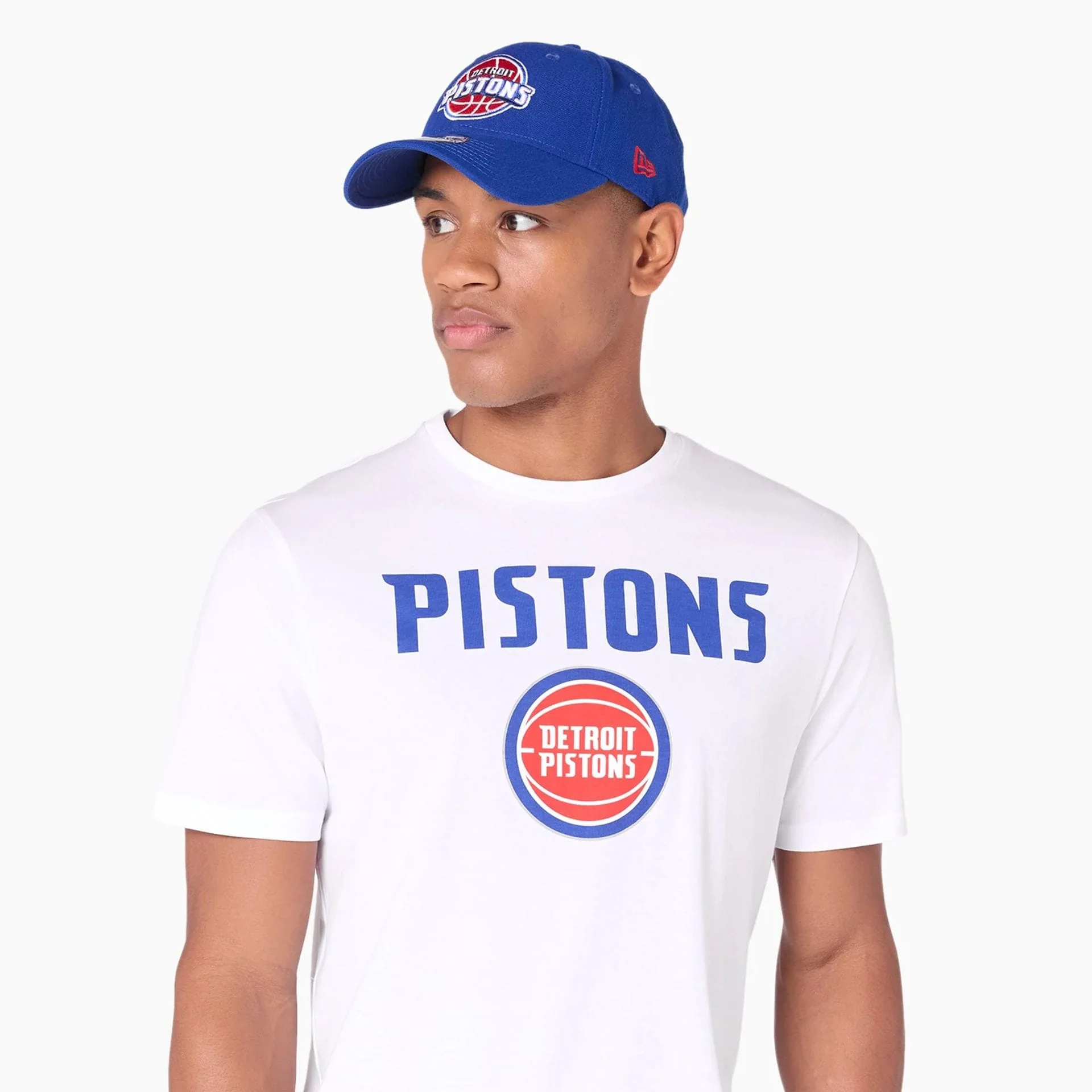Detroit Pistons NBA White T-Shirt - Image 5