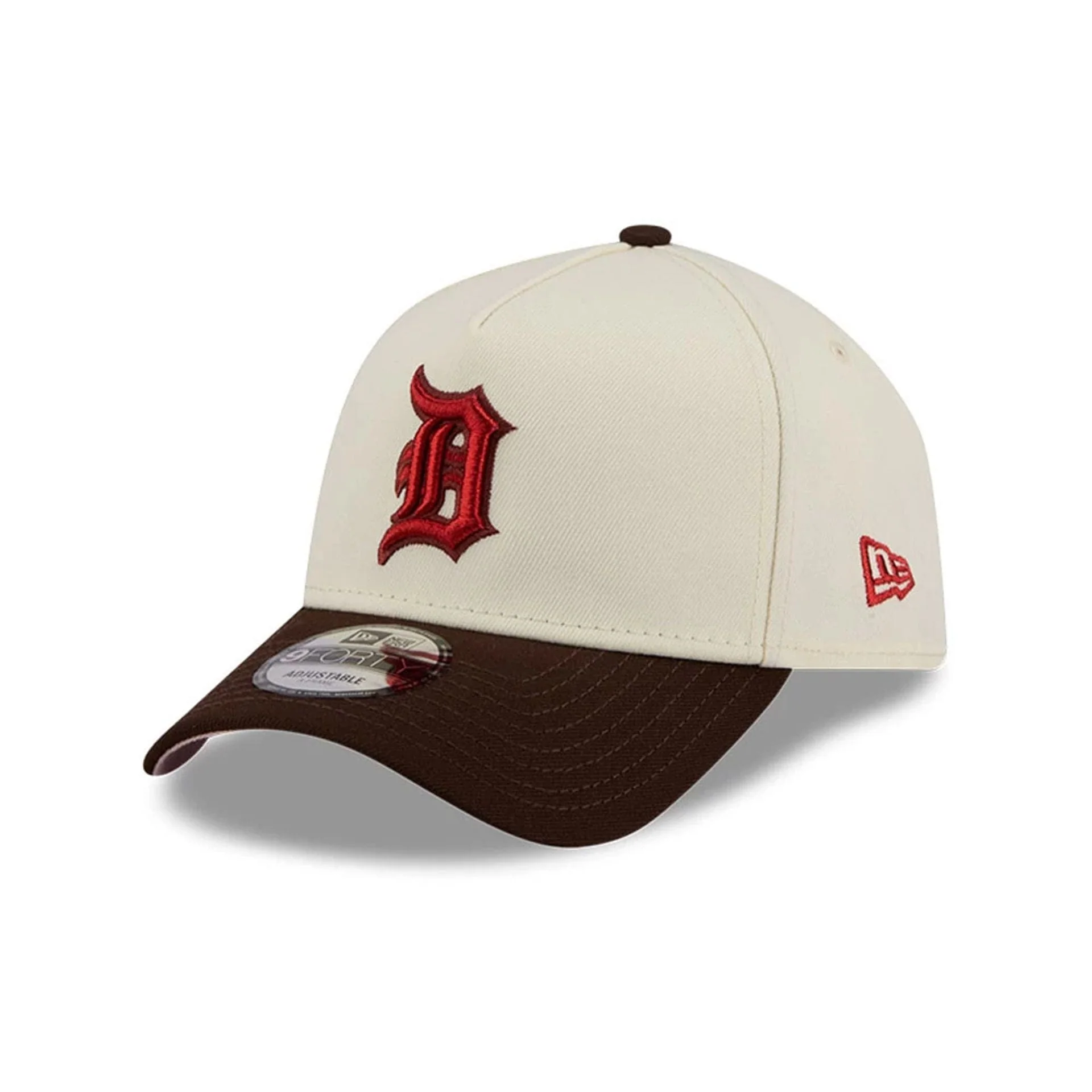 Detroit Tigers MLB City Script White 9FORTY A-Frame Adjustable Cap - Image 4