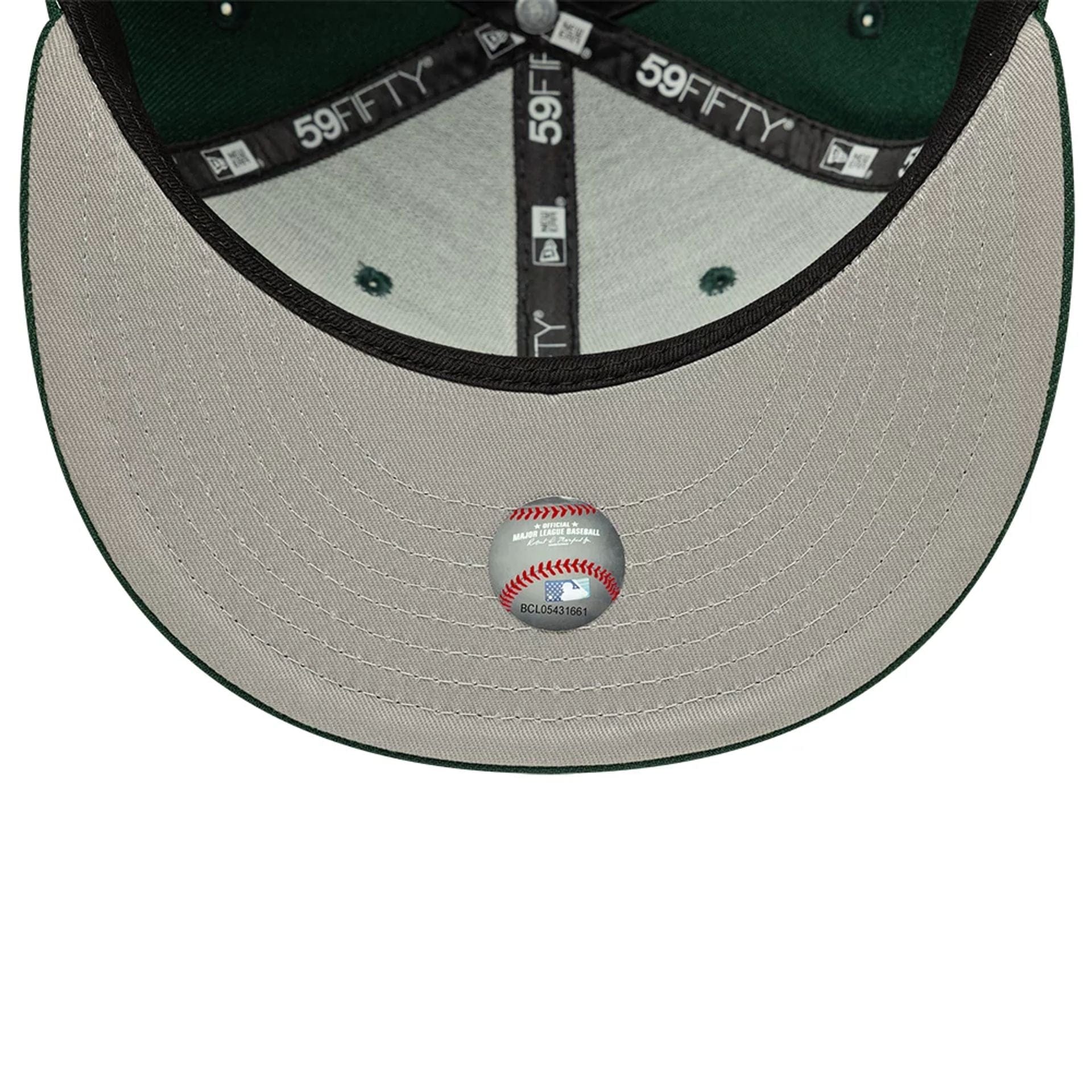 Detroit Tigers MLB Dark Green 59FIFTY Fitted Cap - Image 2