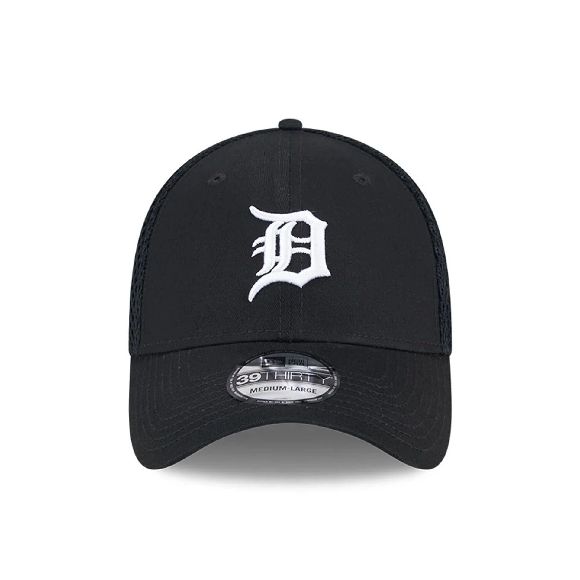 Detroit Tigers MLB Evergreen Neo Black 39THIRTY Stretch Fit Cap - Image 3