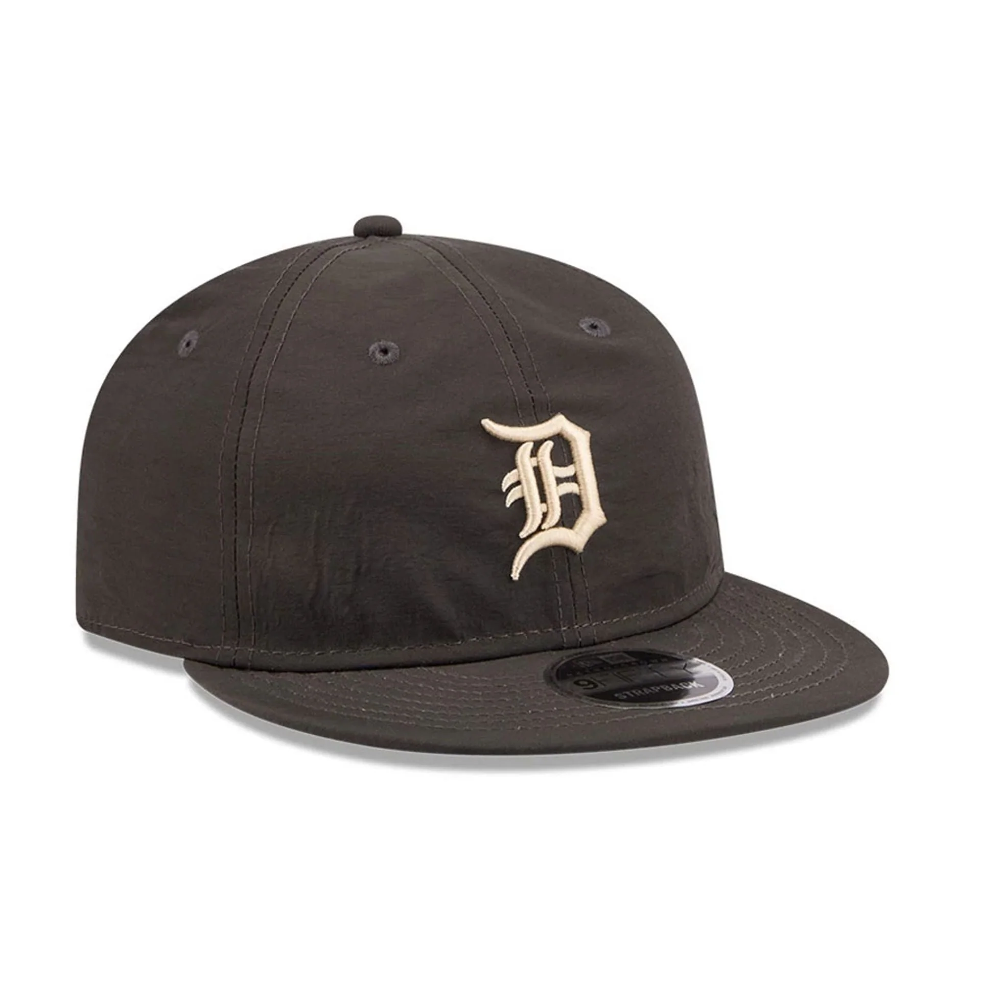 Detroit Tigers MLB Nylon Black Retro Crown 9FIFTY Adjustable Cap - Image 4