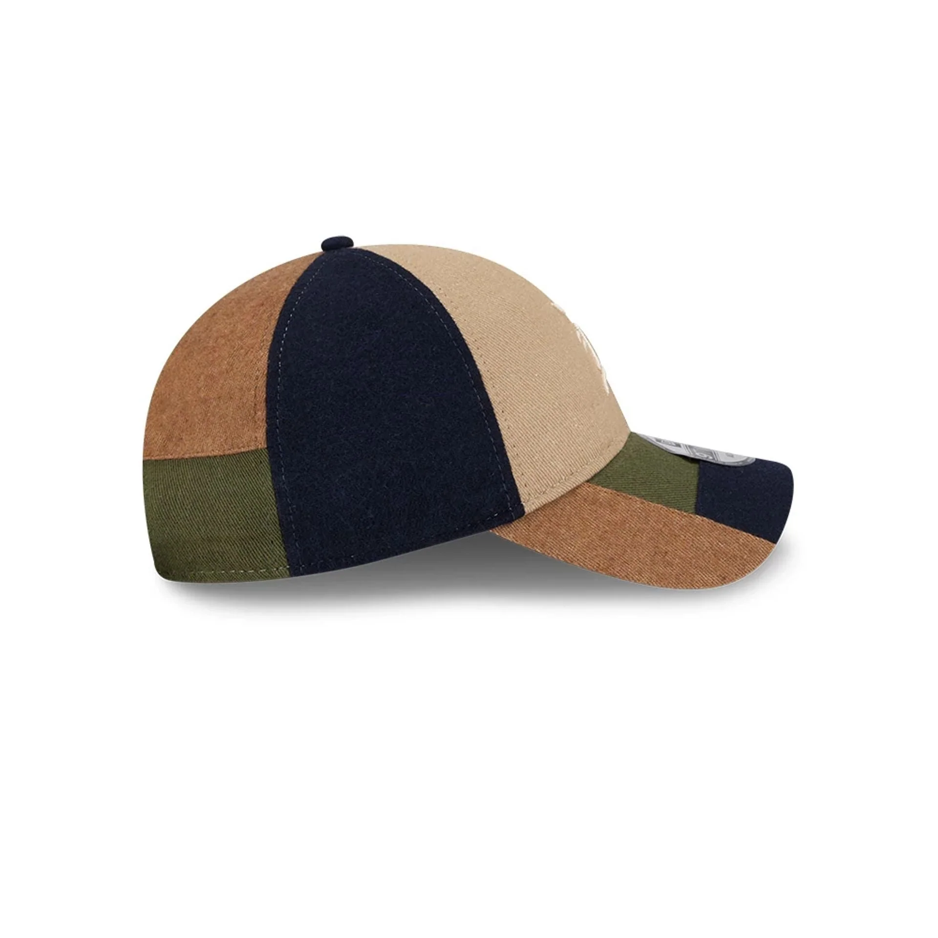 Detroit Tigers MLB Patchwork Open Brown 9TWENTY Adjustable Cap - Image 6