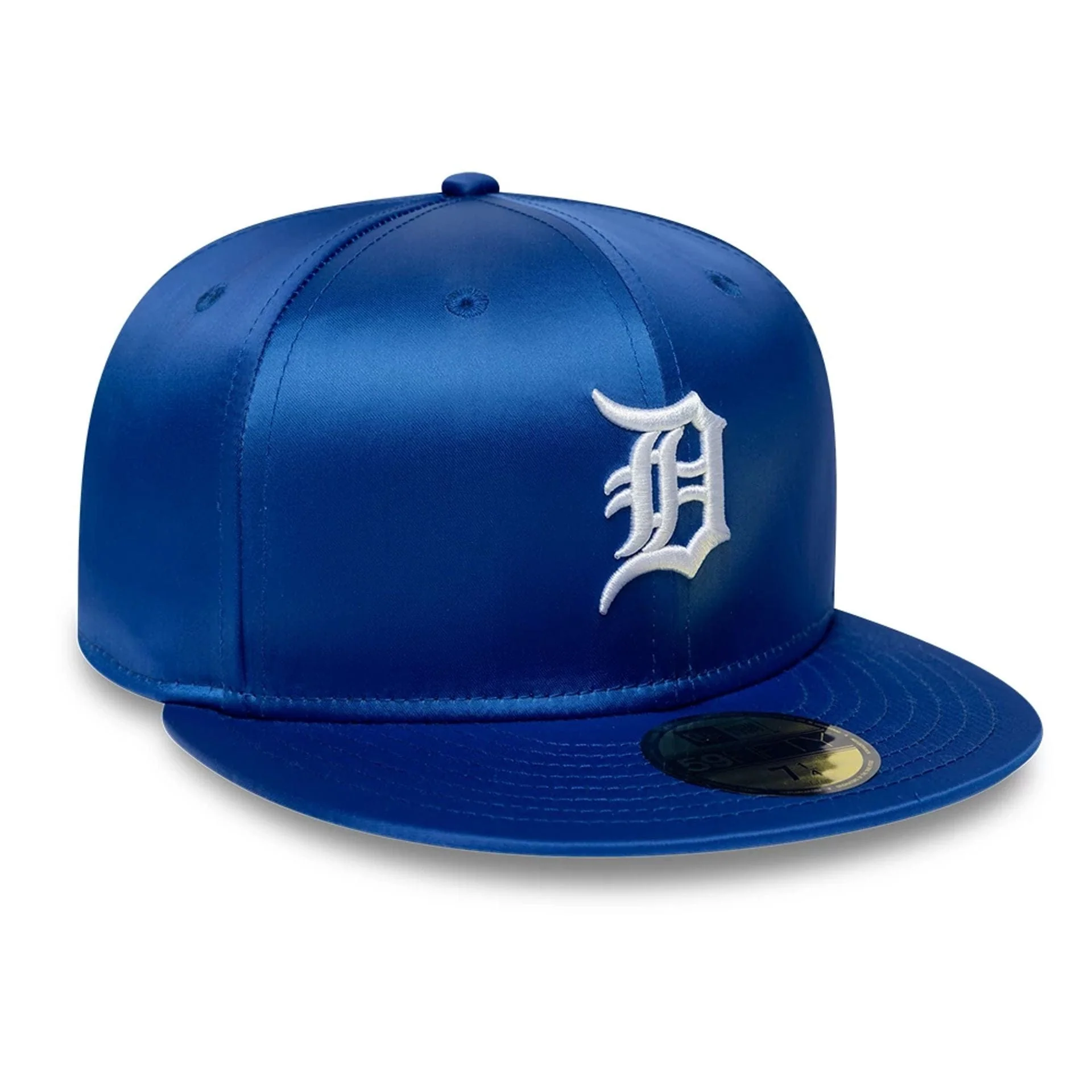 Detroit Tigers MLB Satin Blue 59FIFTY Fitted Cap - Image 3