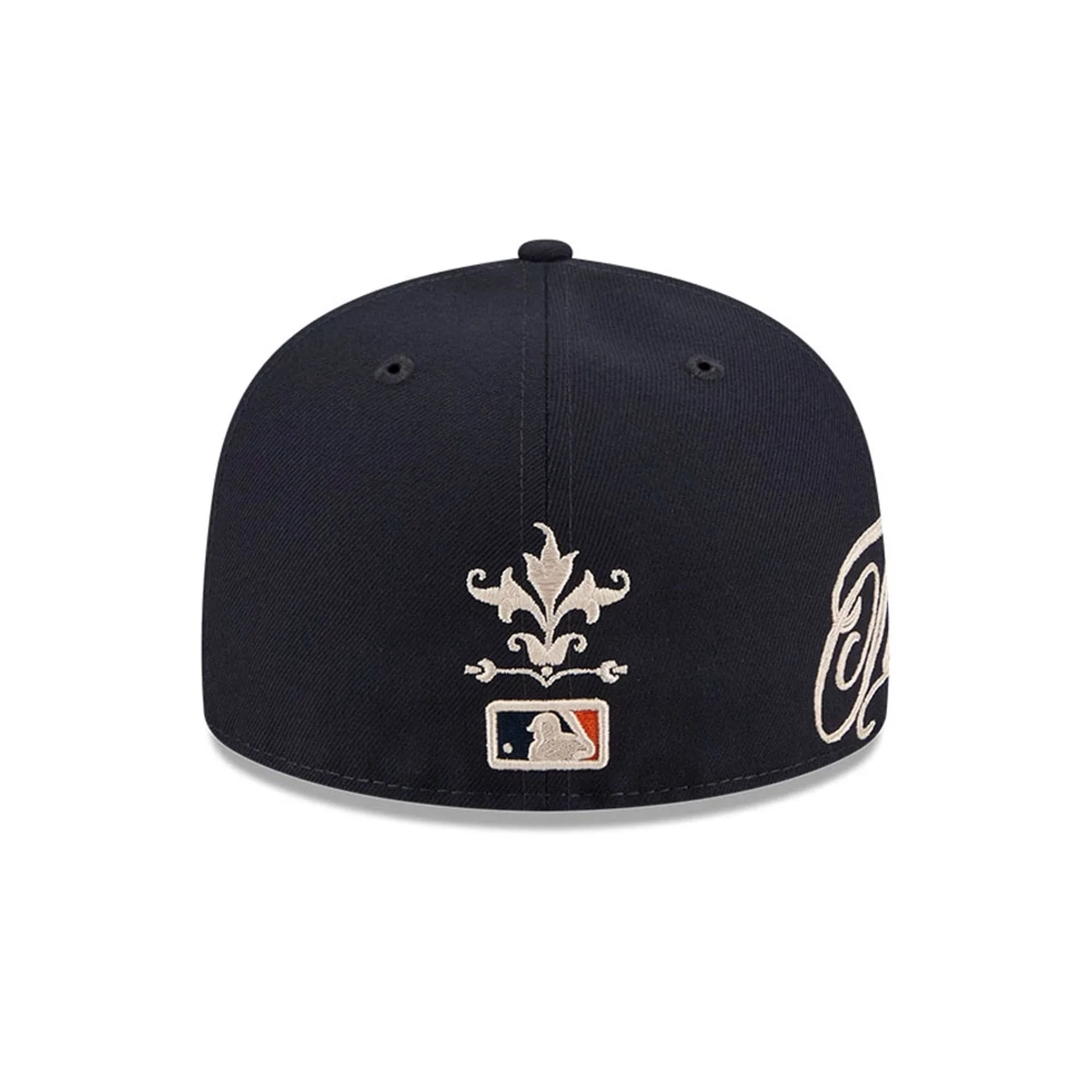 Detroit Tigers MLB Script Navy 59FIFTY Fitted Cap - Image 3