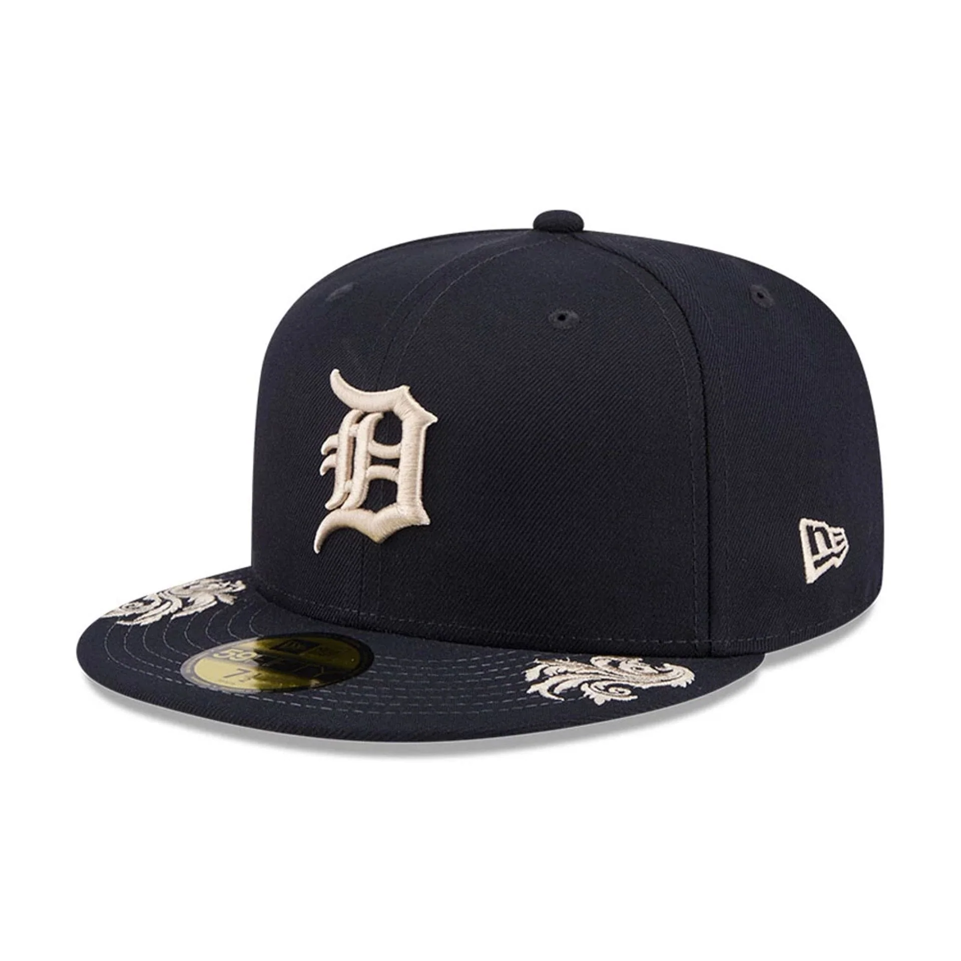 Detroit Tigers MLB Script Navy 59FIFTY Fitted Cap - Image 5