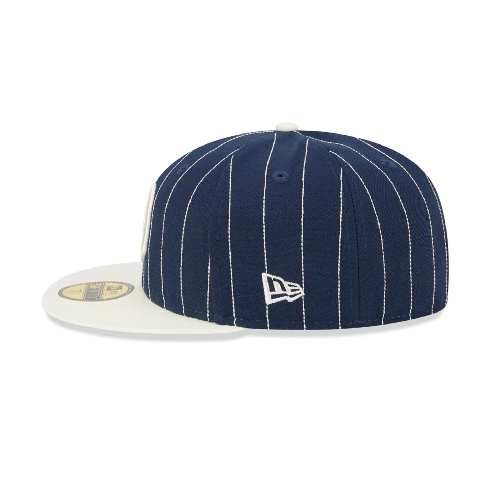 Detroit Tigers MLB Stripes Dark Blue 59FIFTY Fitted Cap - Image 6