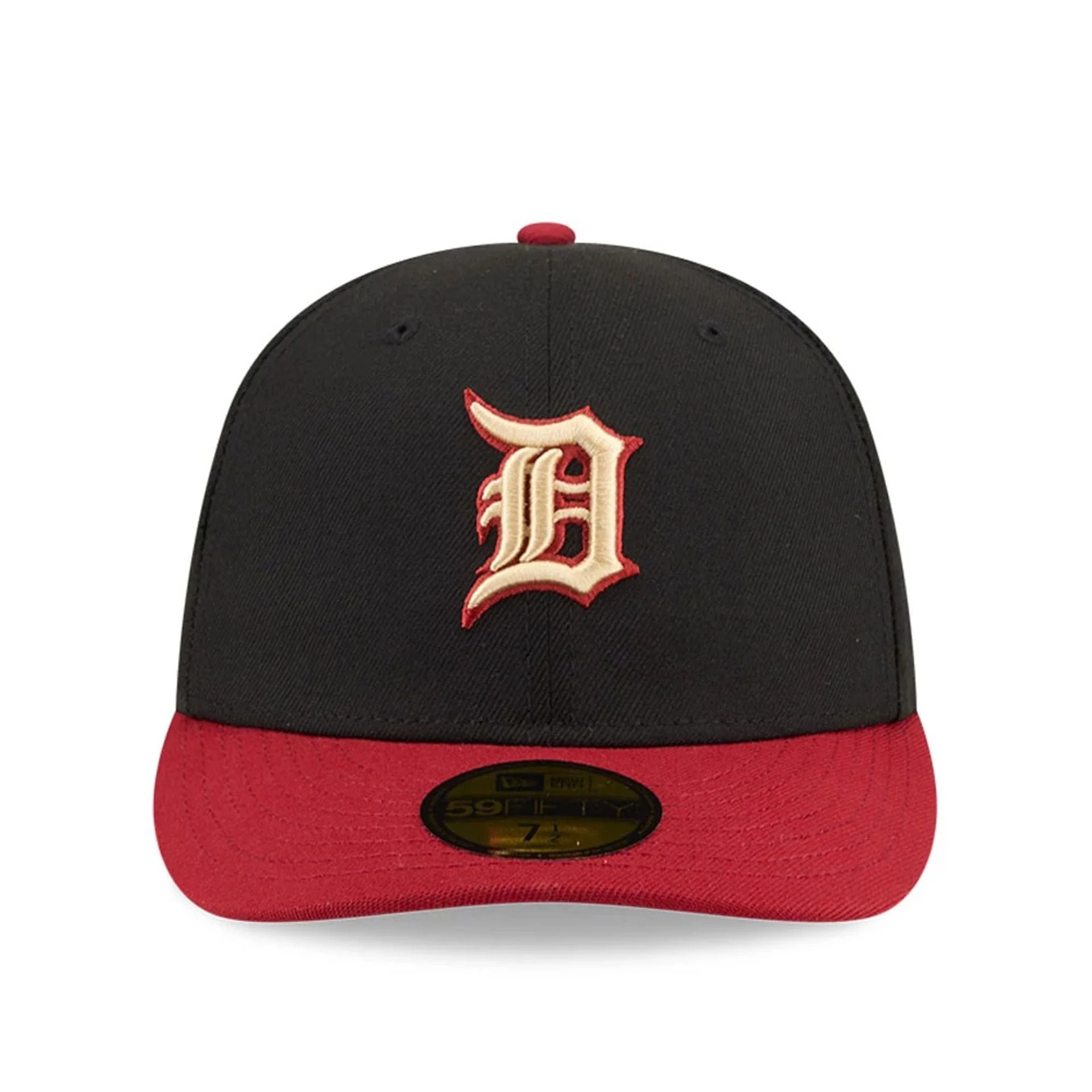 Detroit Tigers MLB Team Cards Black 59FIFTY Fitted Cap - Image 3