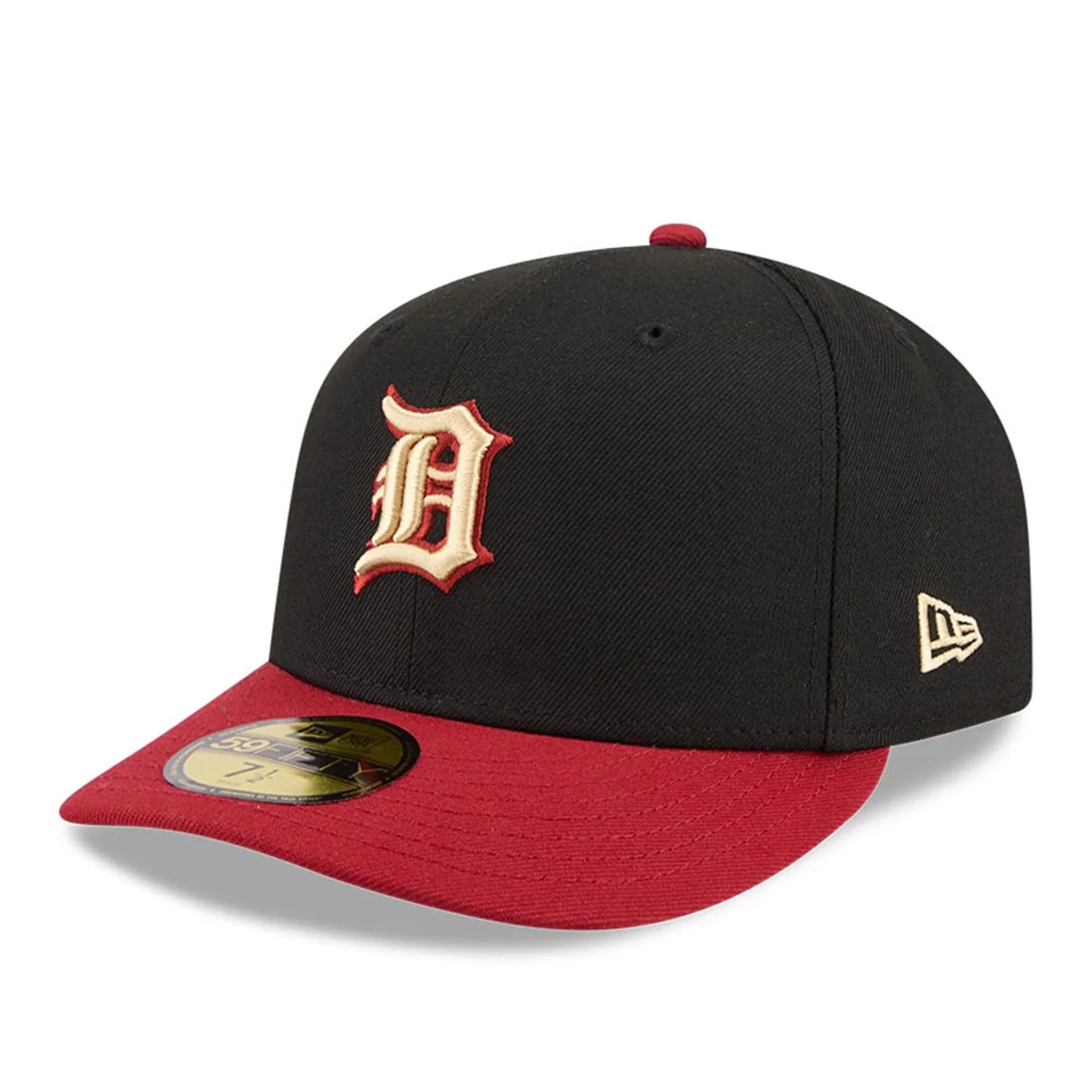 Detroit Tigers MLB Team Cards Black 59FIFTY Fitted Cap - Image 4