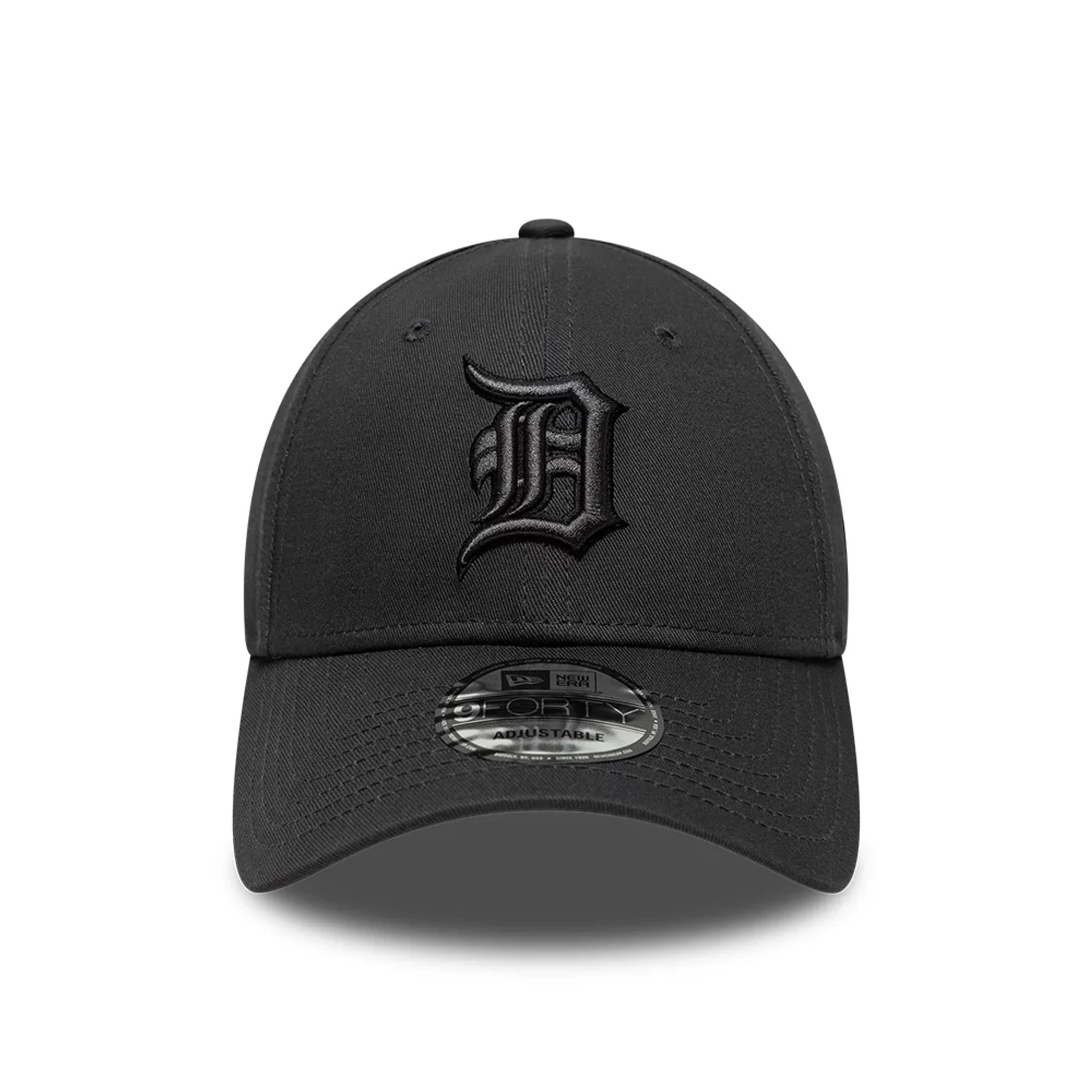 Detroit Tigers MLB Team Outline Charcoal 9FORTY Adjustable Cap - Image 2