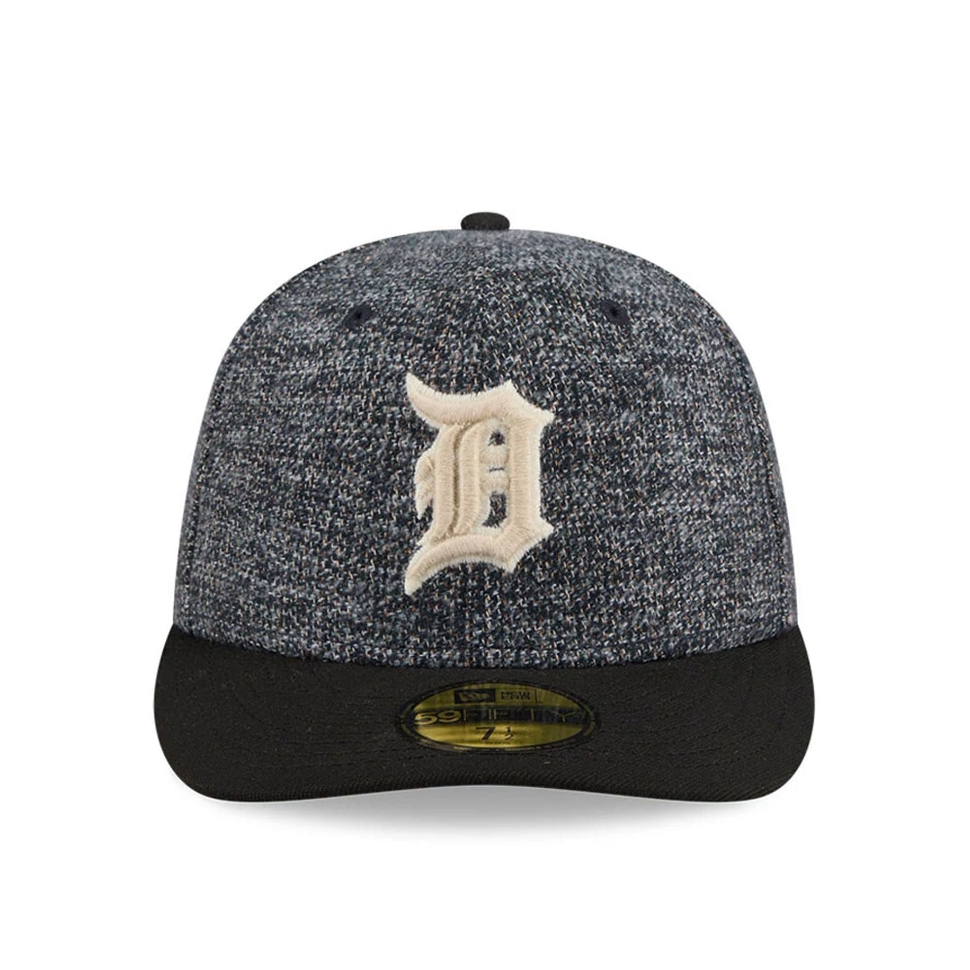 Detroit Tigers MLB Tweedy Cotton Black 59FIFTY Fitted Cap - Image 3