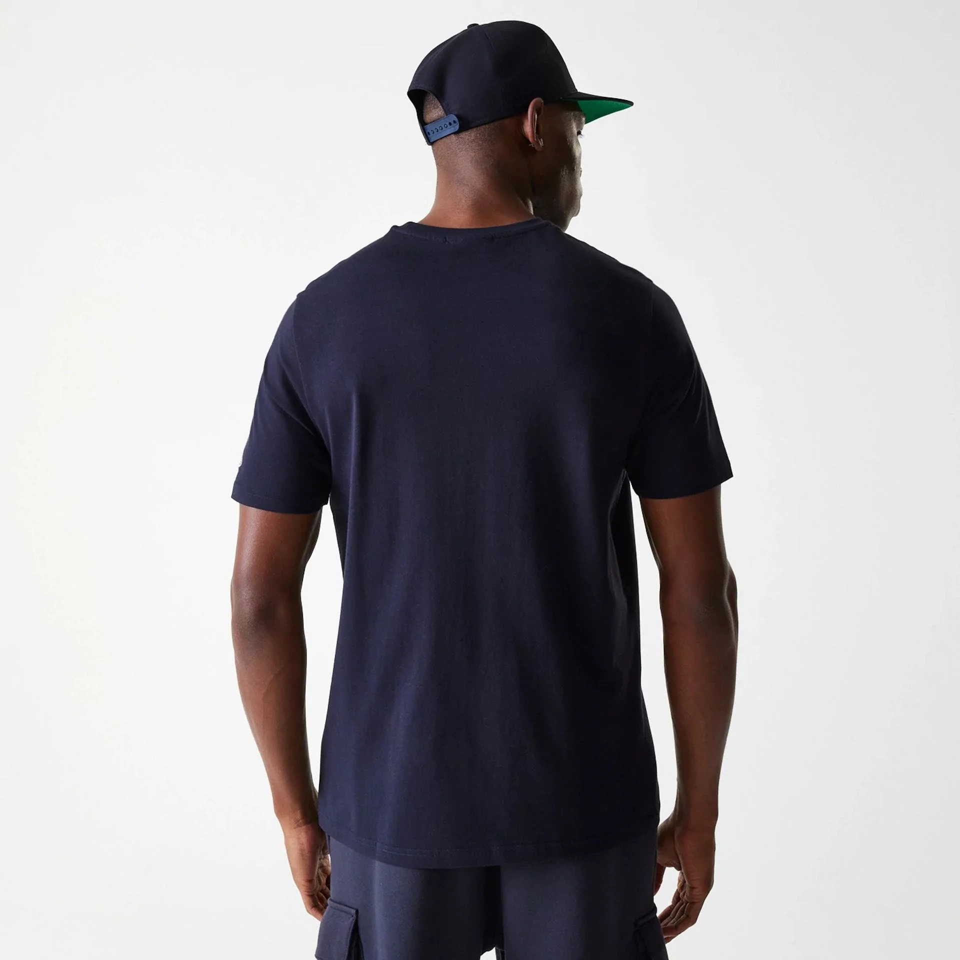 Detroit Tigers MLB Wordmark Navy T-Shirt - Image 2