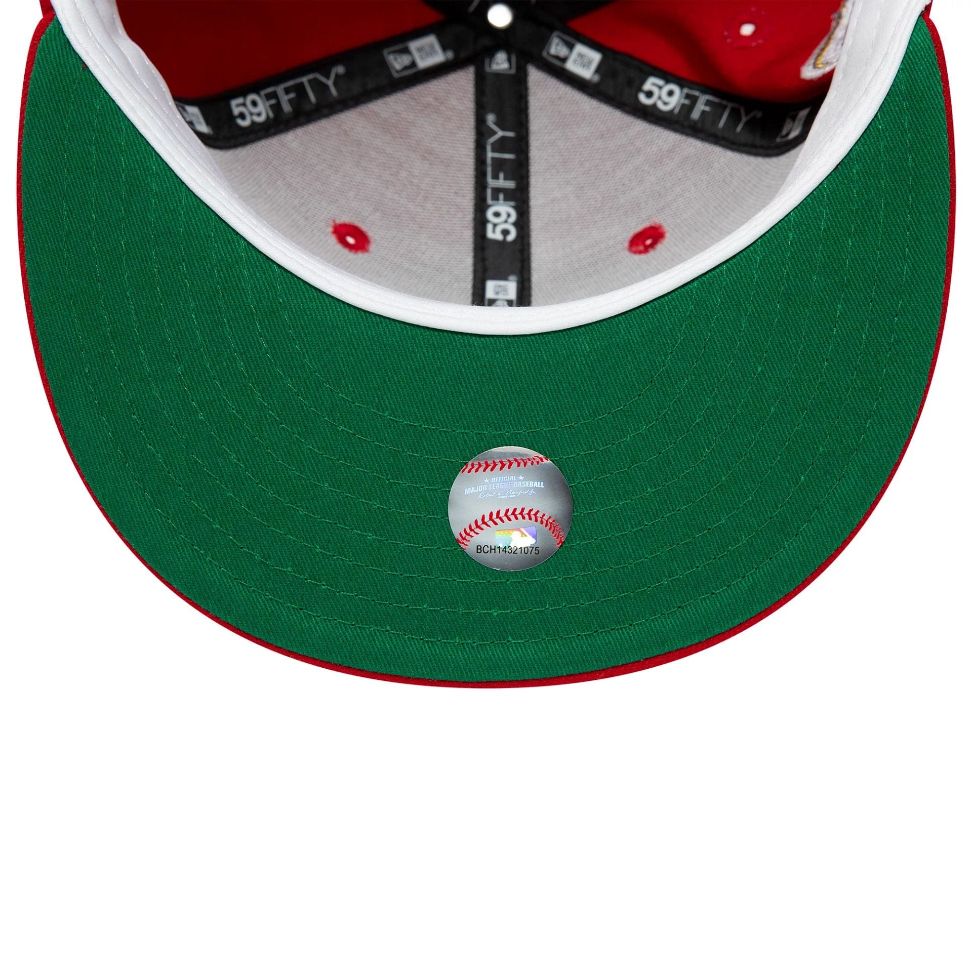 Detroit Tigers MLB World Series 1968 Red 59FIFTY Fitted Cap - Image 2