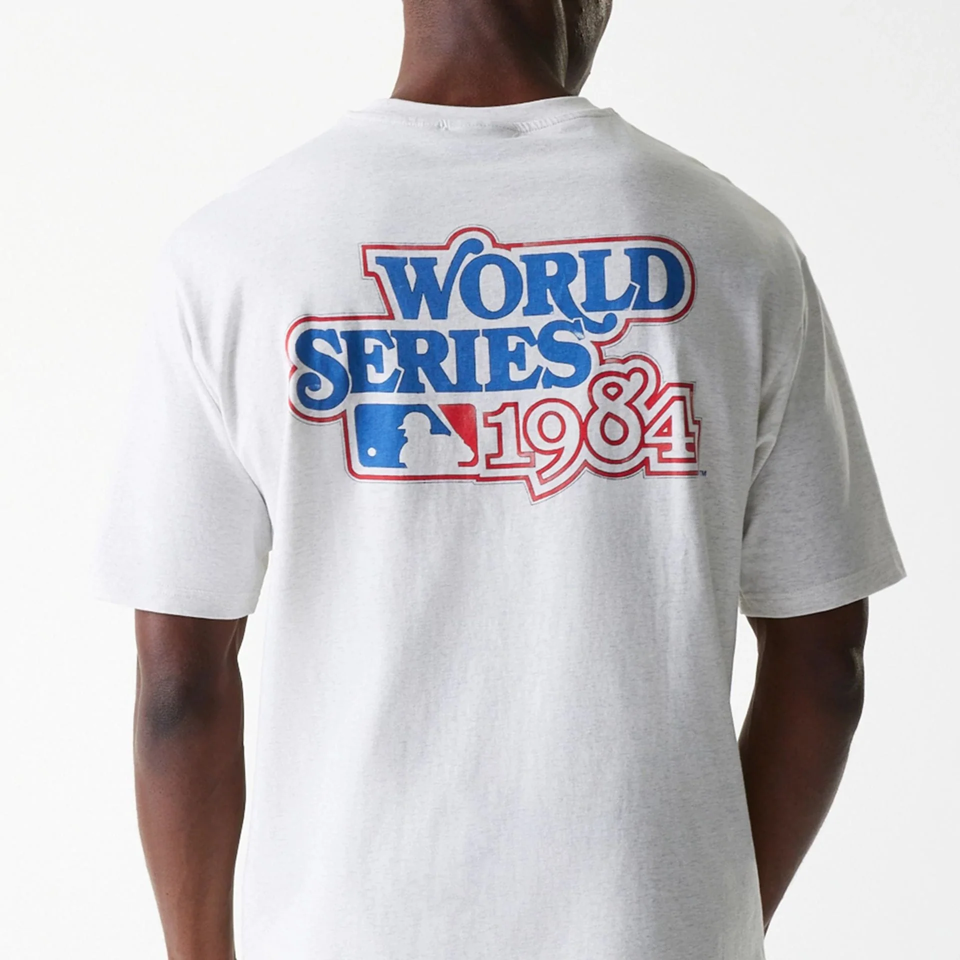 Detroit Tigers MLB World Series Pastel Grey Oversized T-Shirt - Image 4