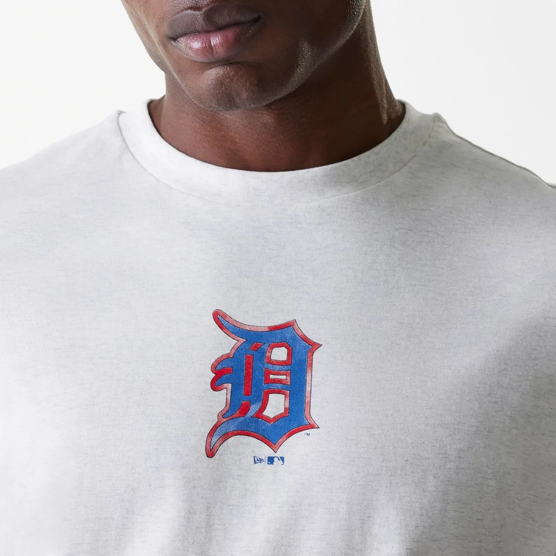 Detroit Tigers MLB World Series Pastel Grey Oversized T-Shirt - Image 5