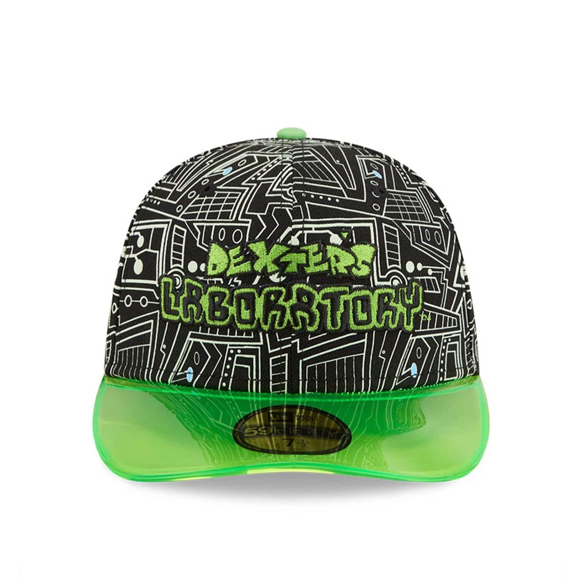 Dexter's Laboratory Black 59FIFTY Fitted Cap - Image 3