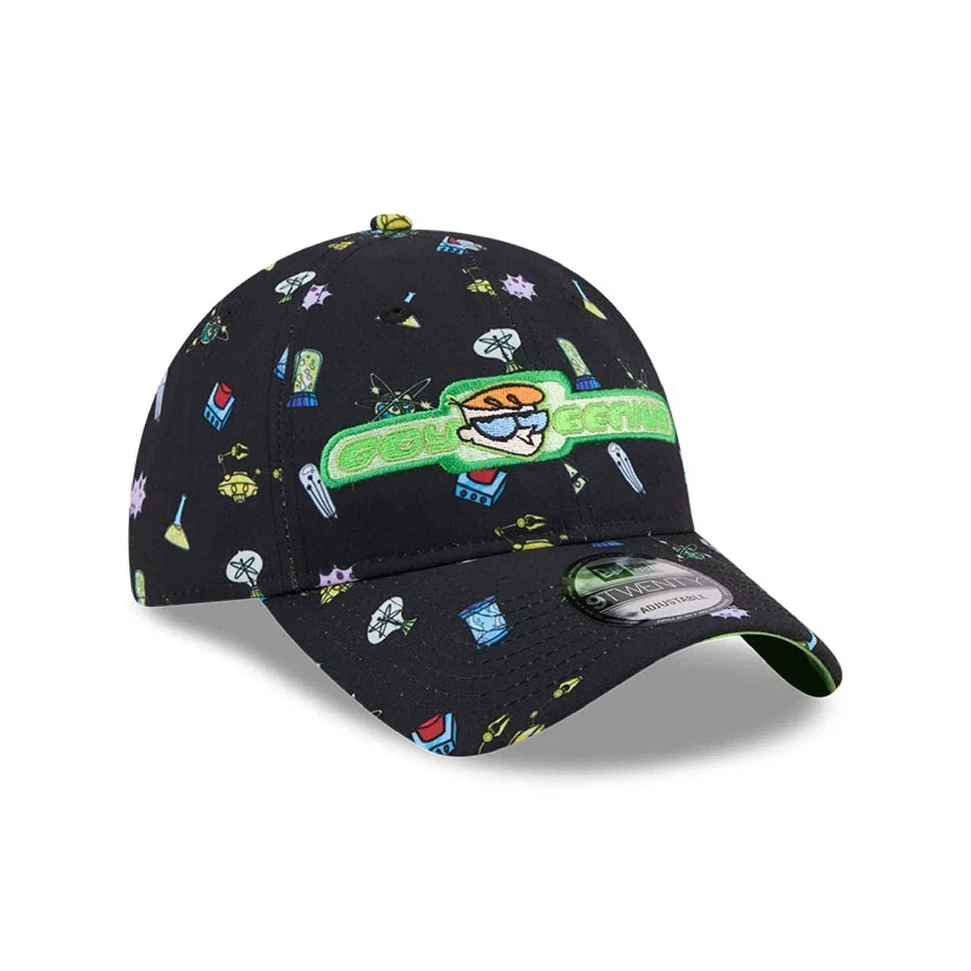 Dexter's Laboratory Boy Genius Black 9TWENTY Adjustable Cap - Image 4
