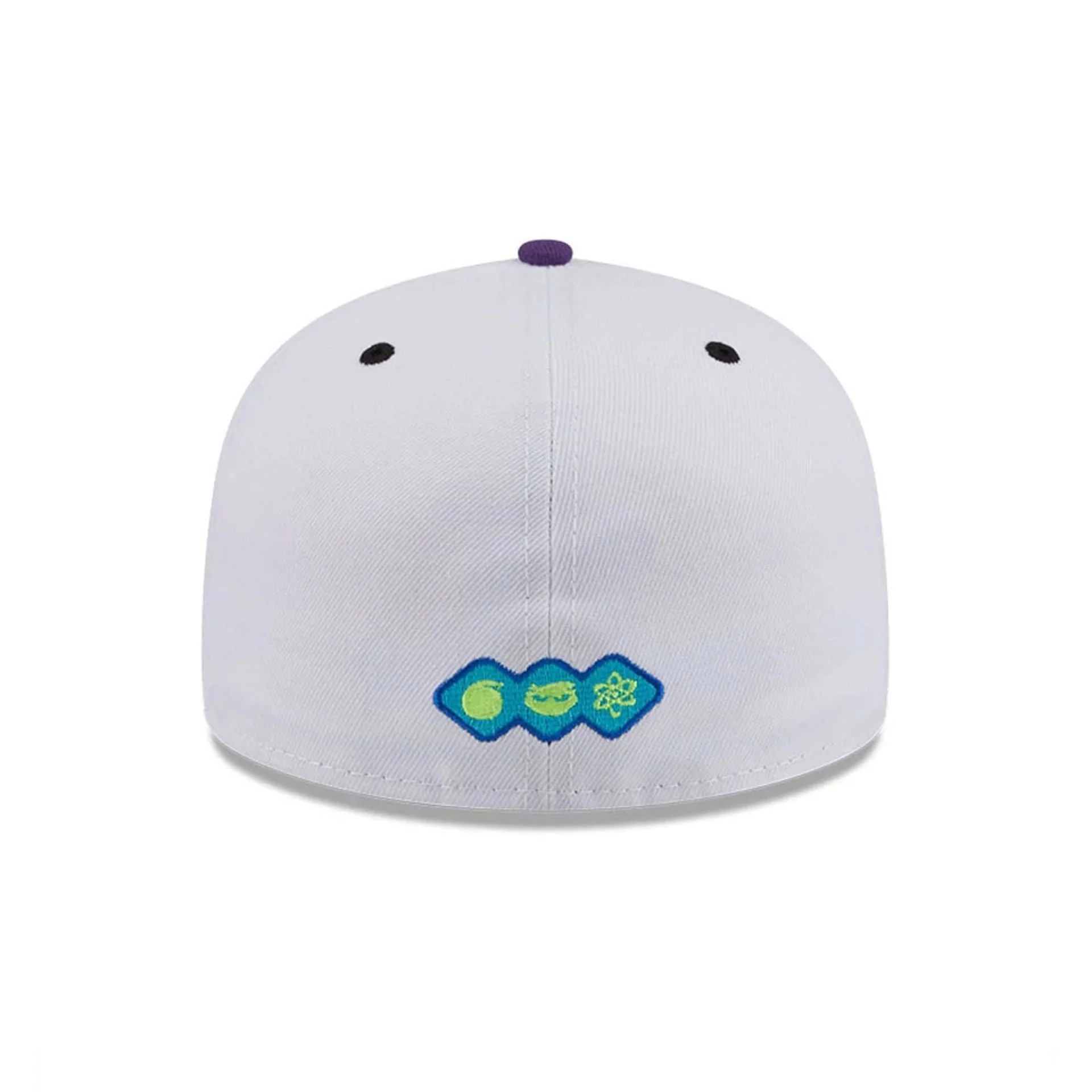 Dexter's Laboratory Genius At Work White 59FIFTY Fitted Cap - Image 7
