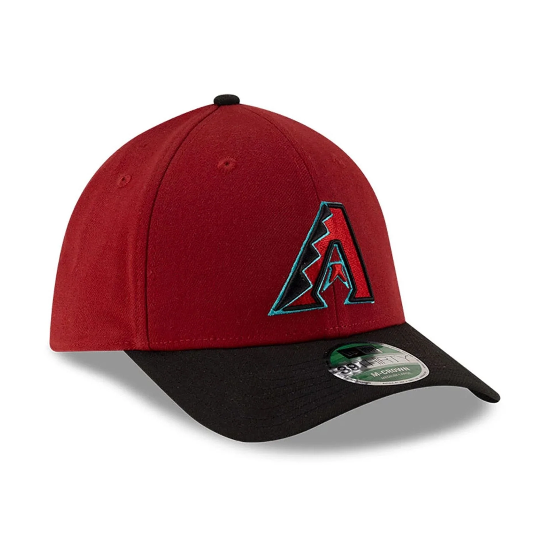 Diamondbacks MLB Player Replica Dark Red 39THIRTY M-Crown Stretch Fit Cap - Image 4