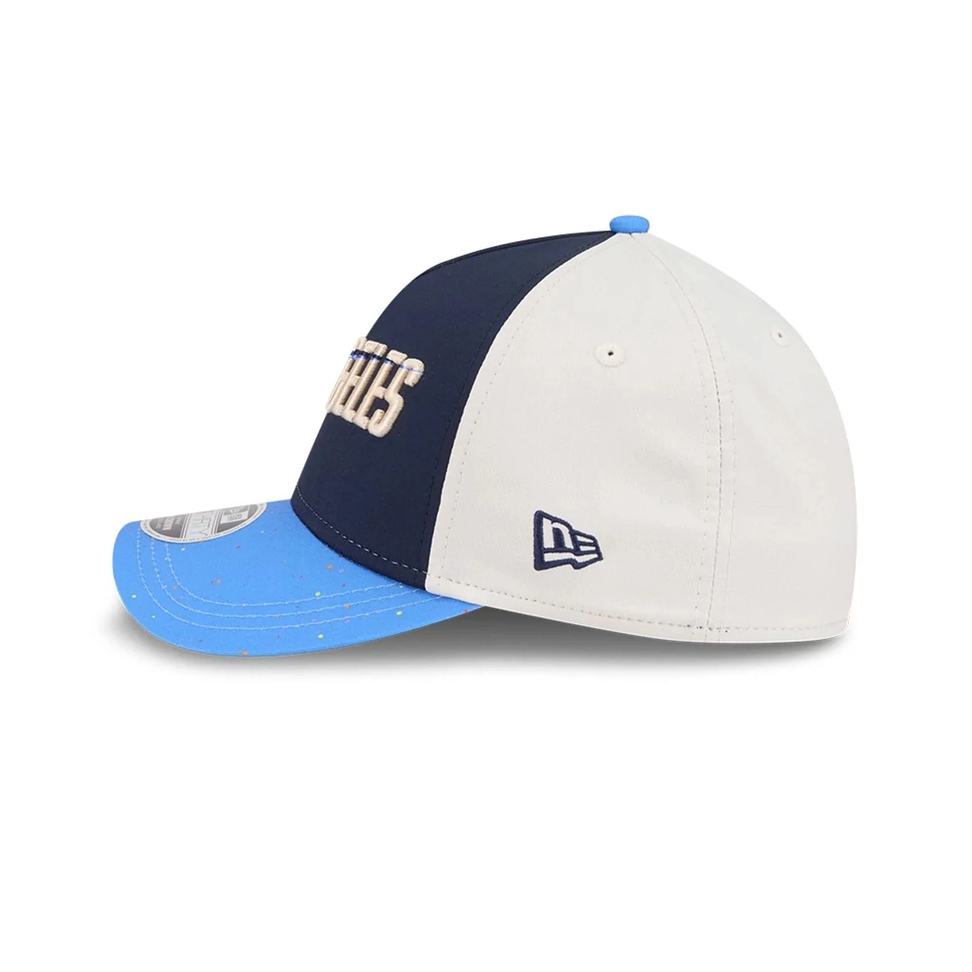 Dodgers MLB City Connect Navy 39THIRTY M-Crown A-Frame Stretch Fit Cap - Image 7