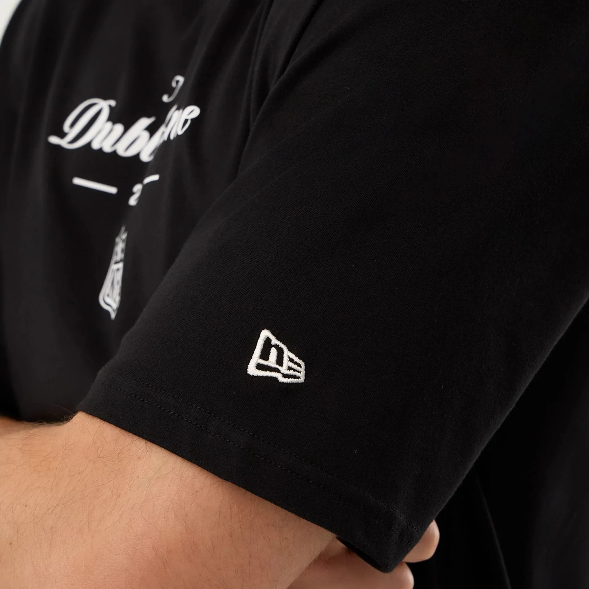 Dublin Game NFL International Series Games Black Oversized T-Shirt - Image 4