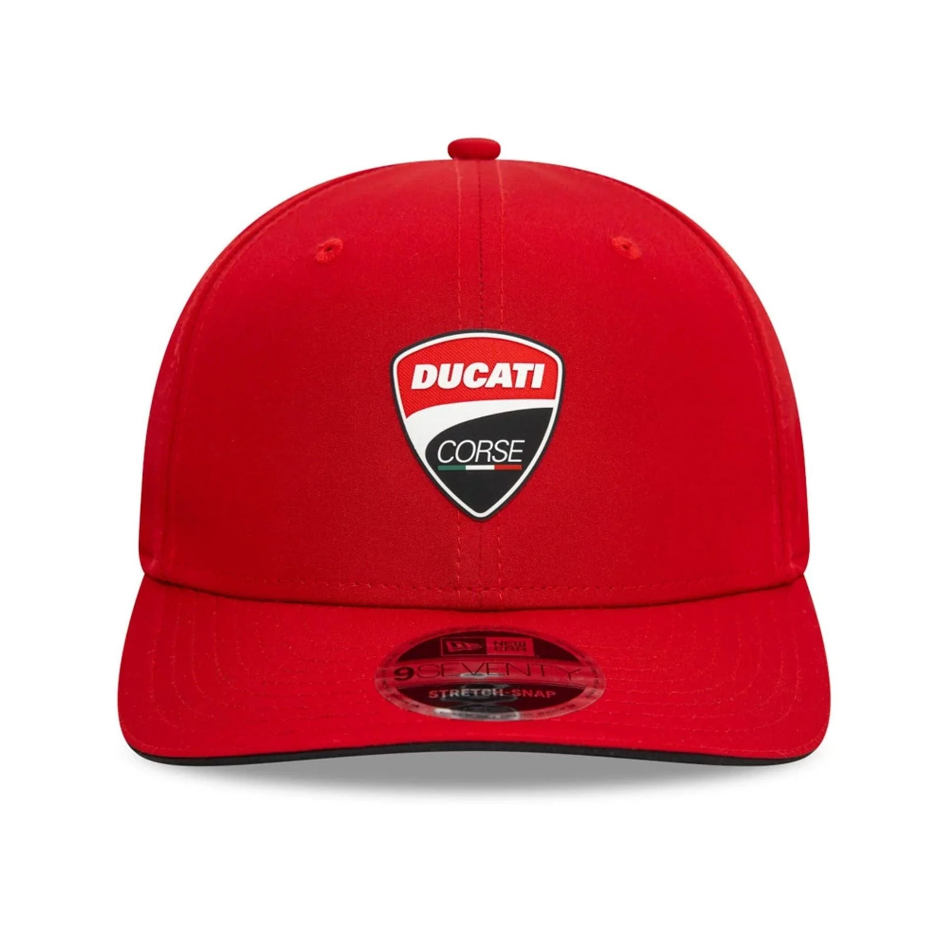 Ducati Motor Logo Core Red 9SEVENTY Stretch Snap Adjustable Cap - Image 2