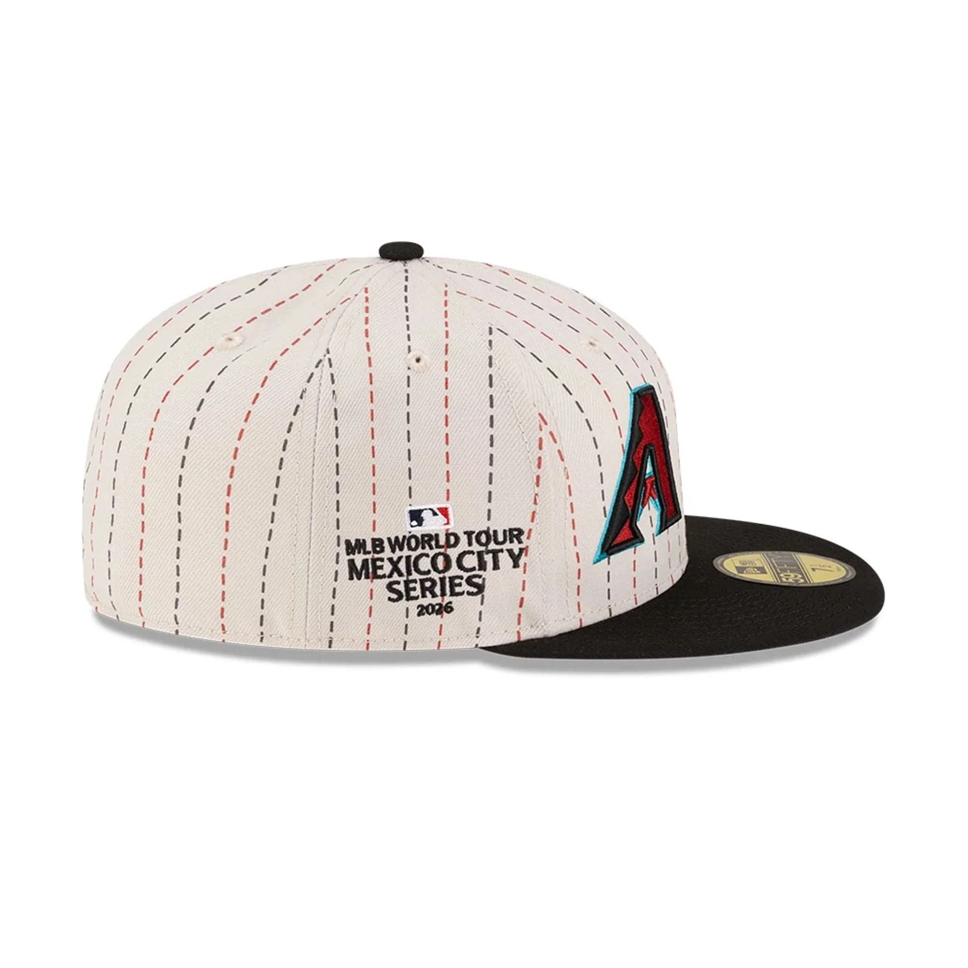 Dueling League MLB Mexico City Series 2026 Light Beige 59FIFTY Fitted Cap - Image 5