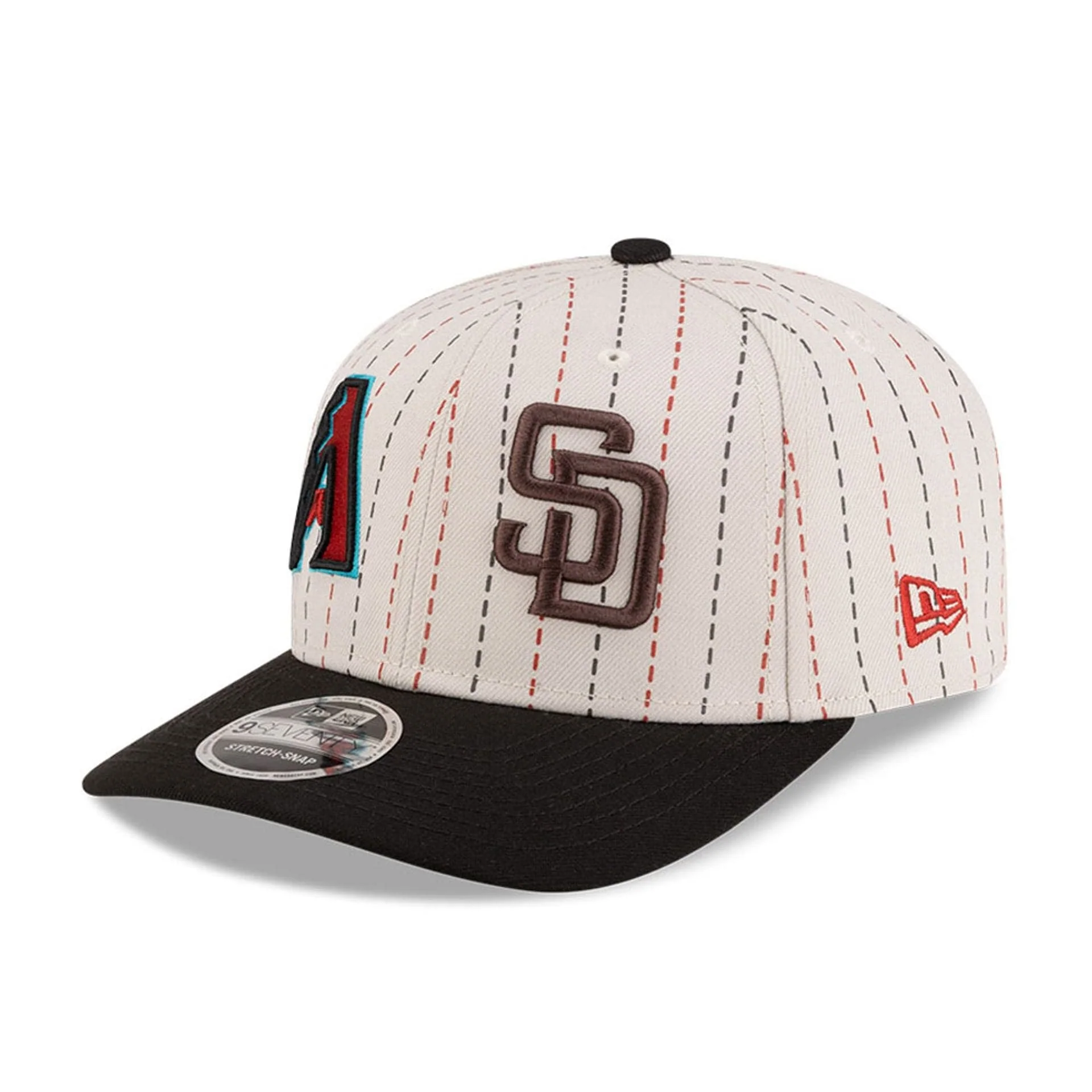 Dueling League MLB Mexico City Series 2026 Light Beige 9SEVENTY Stretch Snap Adjustable Cap - Image 4